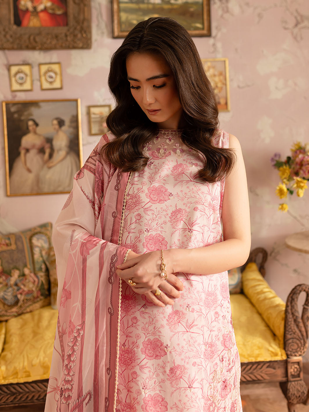 Mahnur | Leila Printkari Edit 25 | LP - 01 - Official Mahnur stockist in UK - Sakeena London