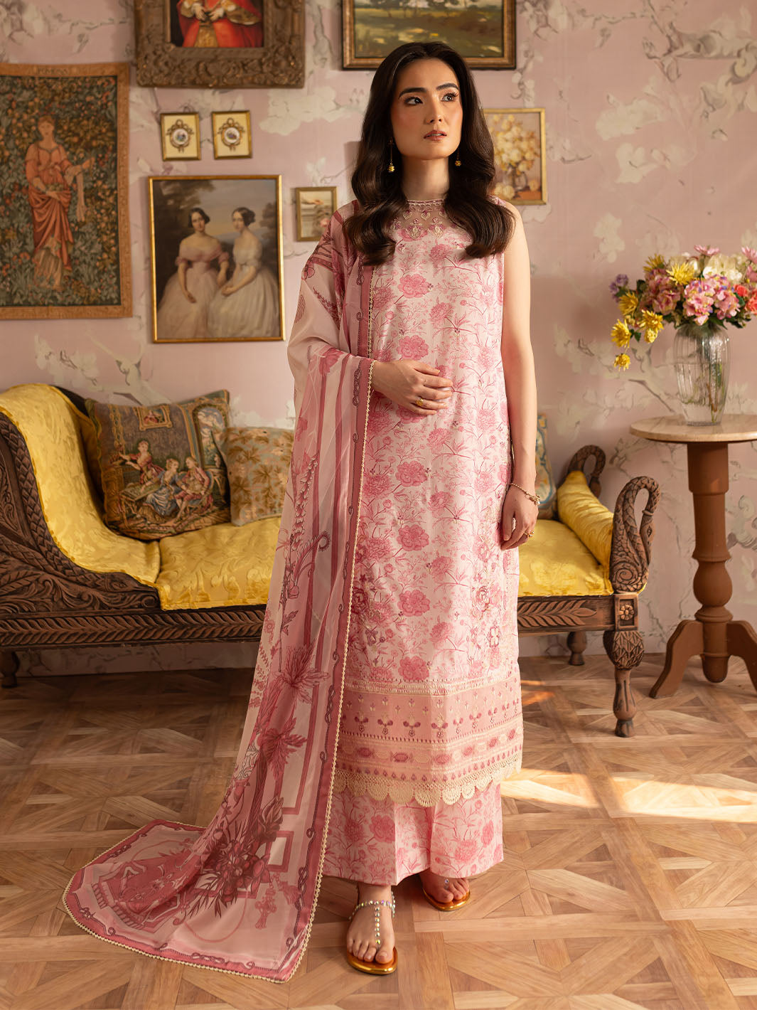 Mahnur | Leila Printkari Edit 25 | LP - 01 - Official Mahnur stockist in UK - Sakeena London