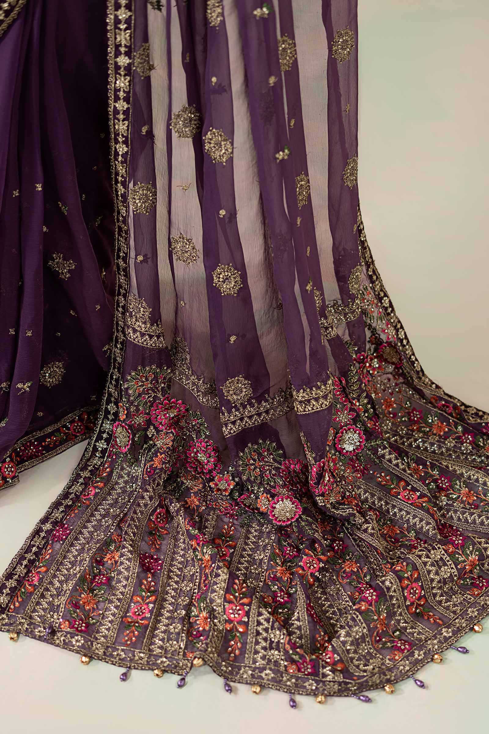 Maria B | Soiree Formals | WFS-09-01-Purple - Official Maria B stockist in UK - Sakeena London
