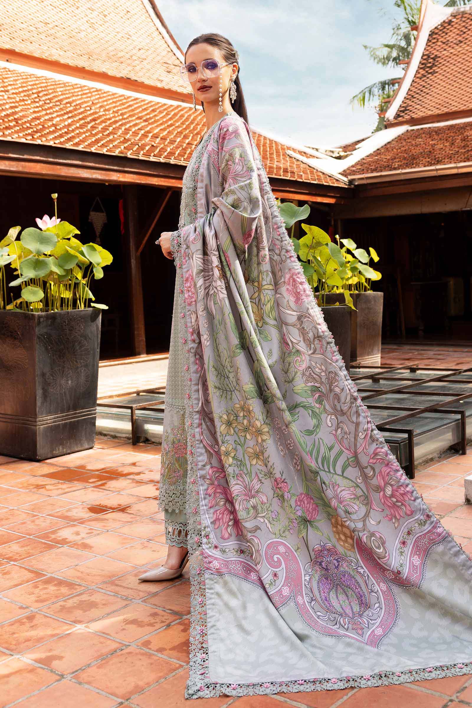 Maria B | M Prints Winter 25 | MPT-2802-A - Official Maria B stockist in UK - Sakeena London