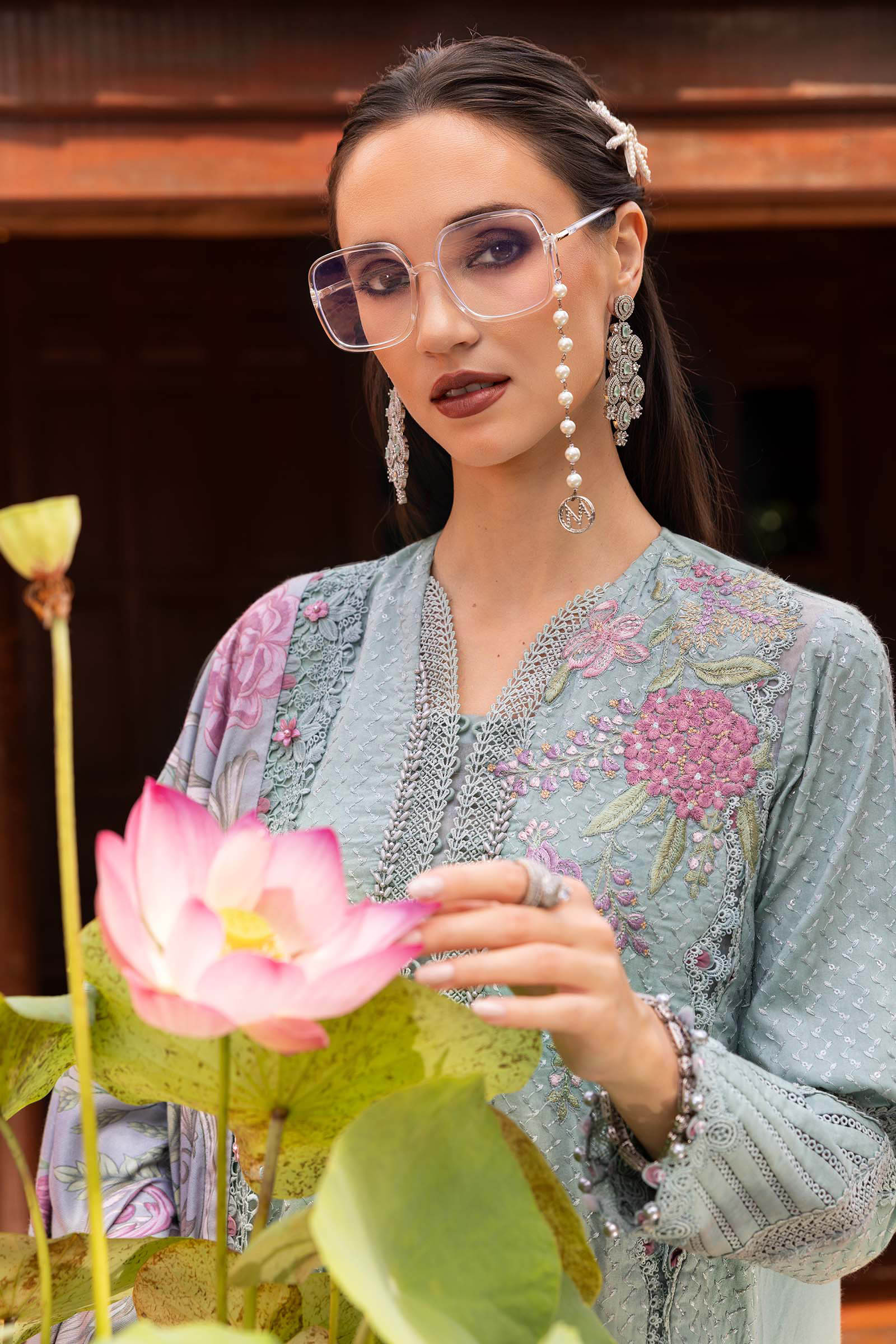 Maria B | M Prints Winter 25 | MPT-2802-A - Official Maria B stockist in UK - Sakeena London