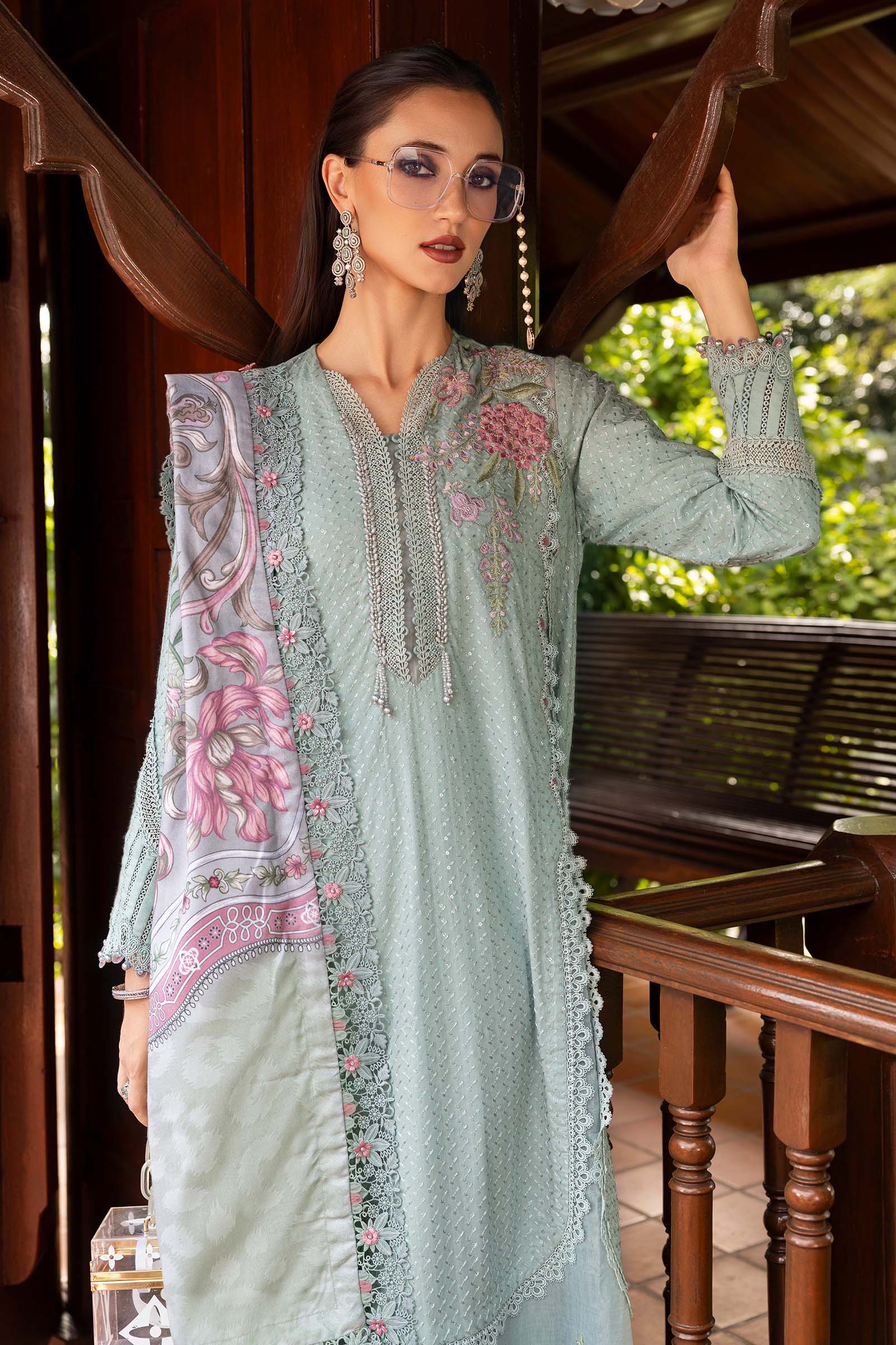 Maria B | M Prints Winter 25 | MPT-2802-A - Official Maria B stockist in UK - Sakeena London