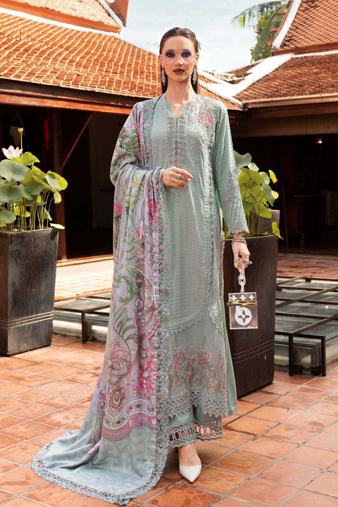 Maria B | M Prints Winter 25 | MPT-2802-A - Official Maria B stockist in UK - Sakeena London