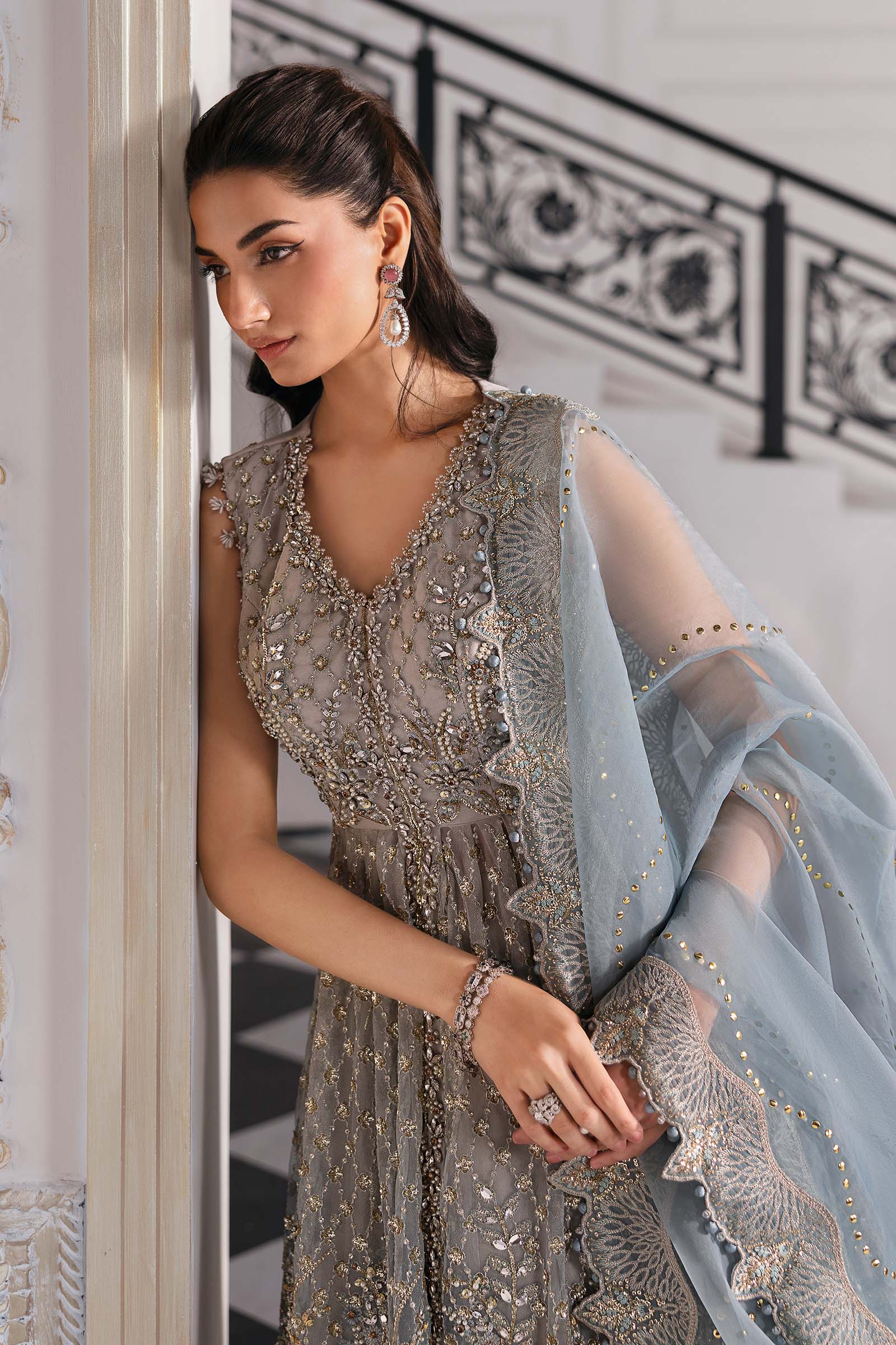 Maria B | Embroidered 2025 | BD-3002 - Official Maria B stockist in UK - Sakeena London