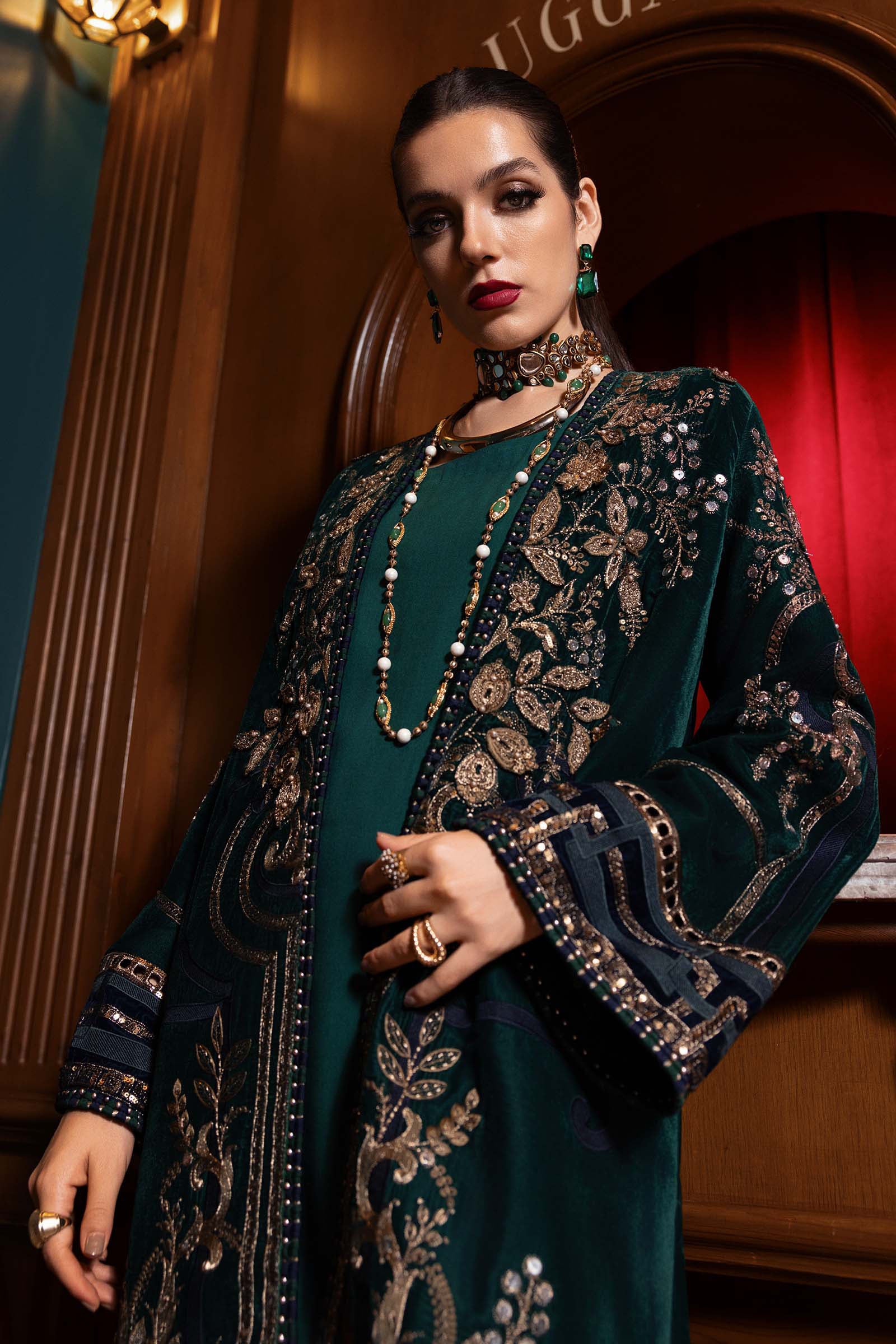 Maria B | Winter Luxe 25 | WL-1302 - Official Maria B stockist in UK - Sakeena London