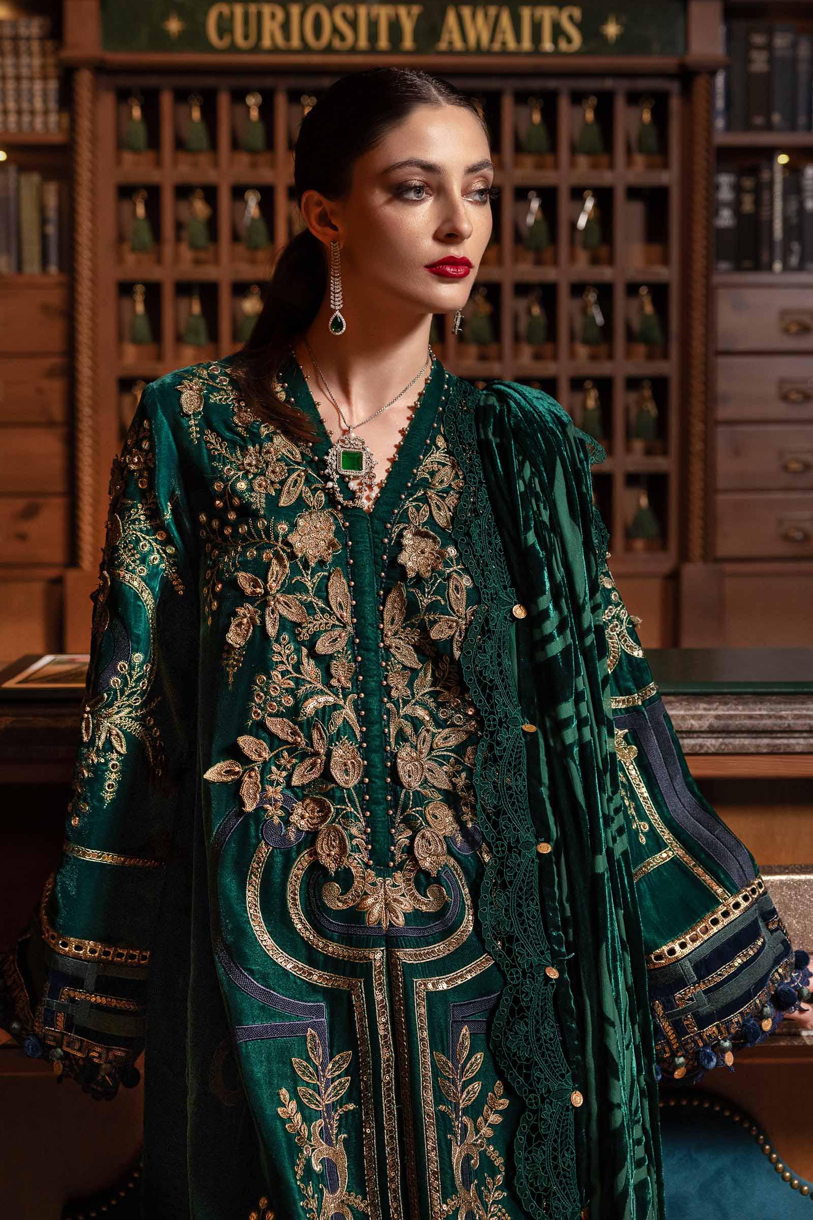 Maria B | Winter Luxe 25 | WL-1302 - Official Maria B stockist in UK - Sakeena London