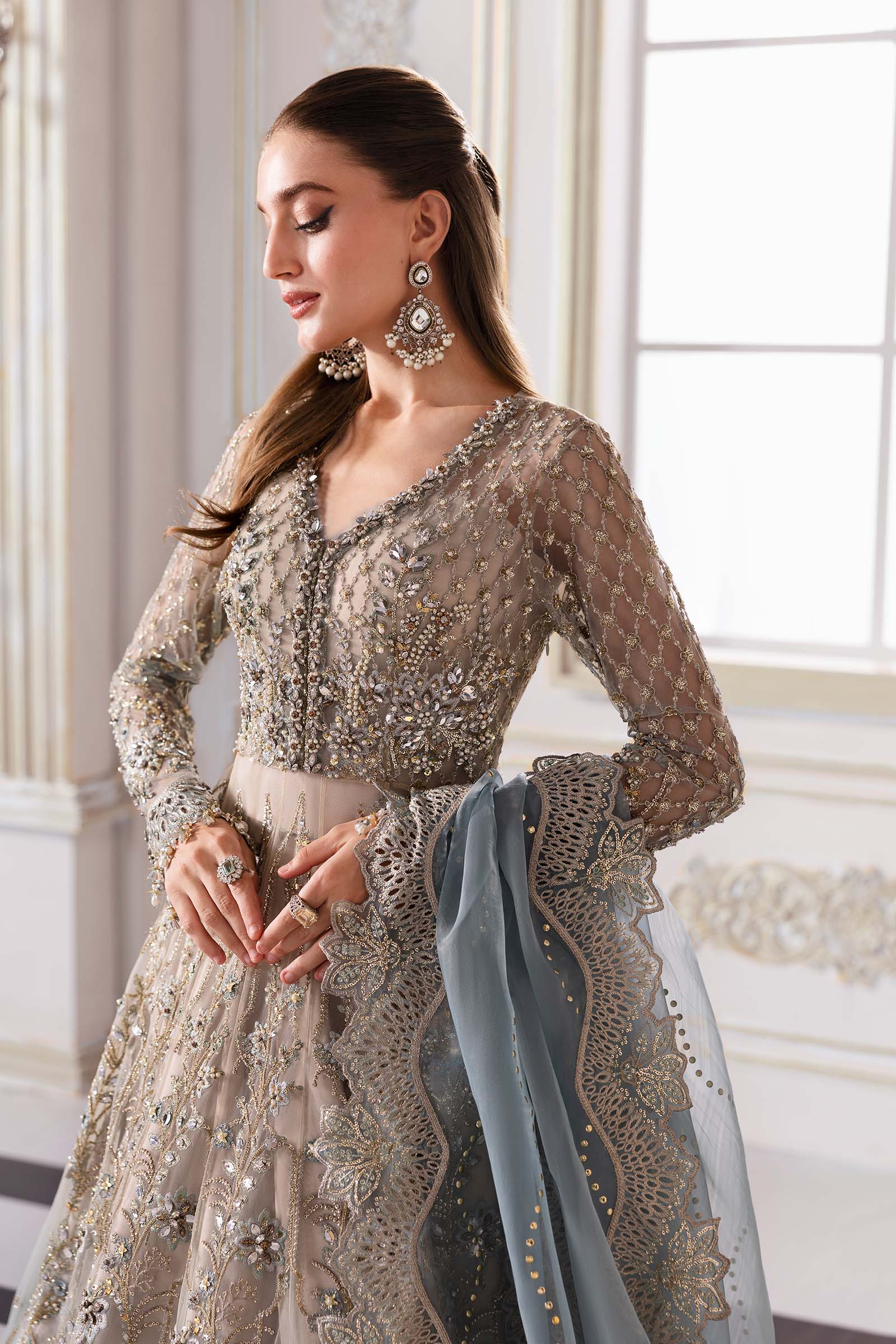 Maria B | Embroidered 2025 | BD-3002 - Official Maria B stockist in UK - Sakeena London