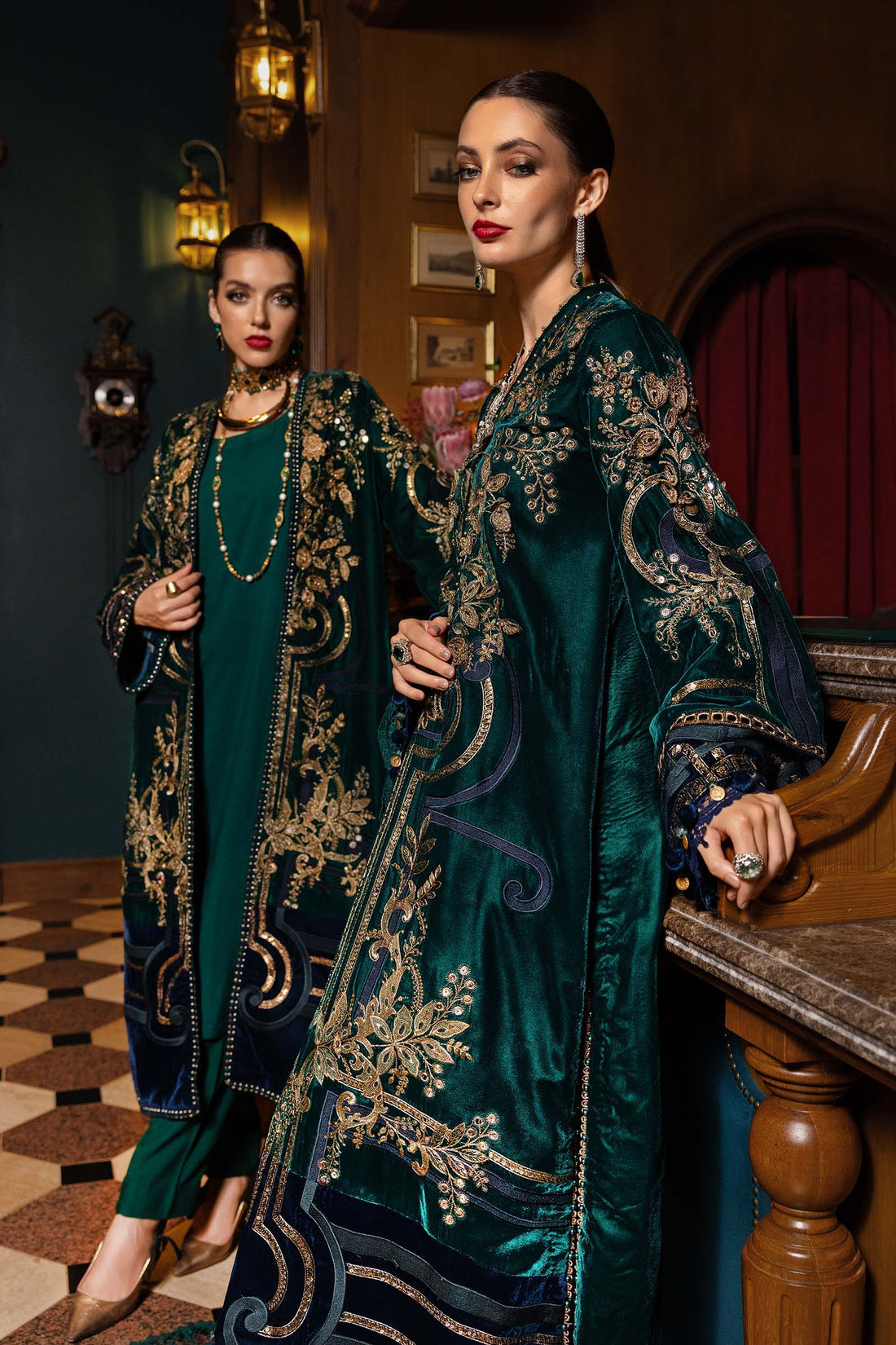 Maria B | Winter Luxe 25 | WL-1302 - Official Maria B stockist in UK - Sakeena London