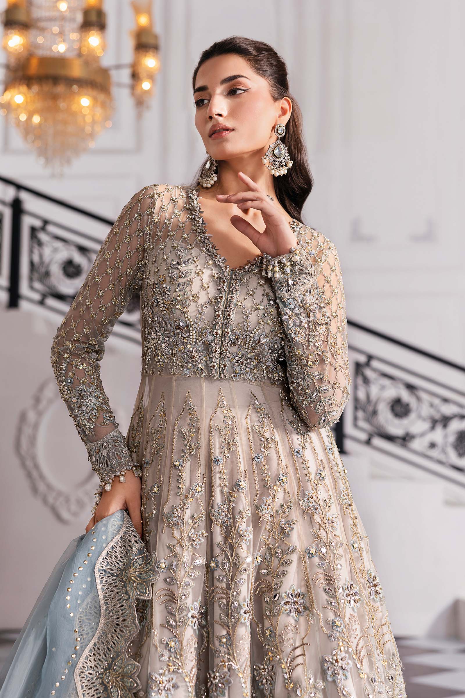 Maria B | Embroidered 2025 | BD-3002 - Official Maria B stockist in UK - Sakeena London