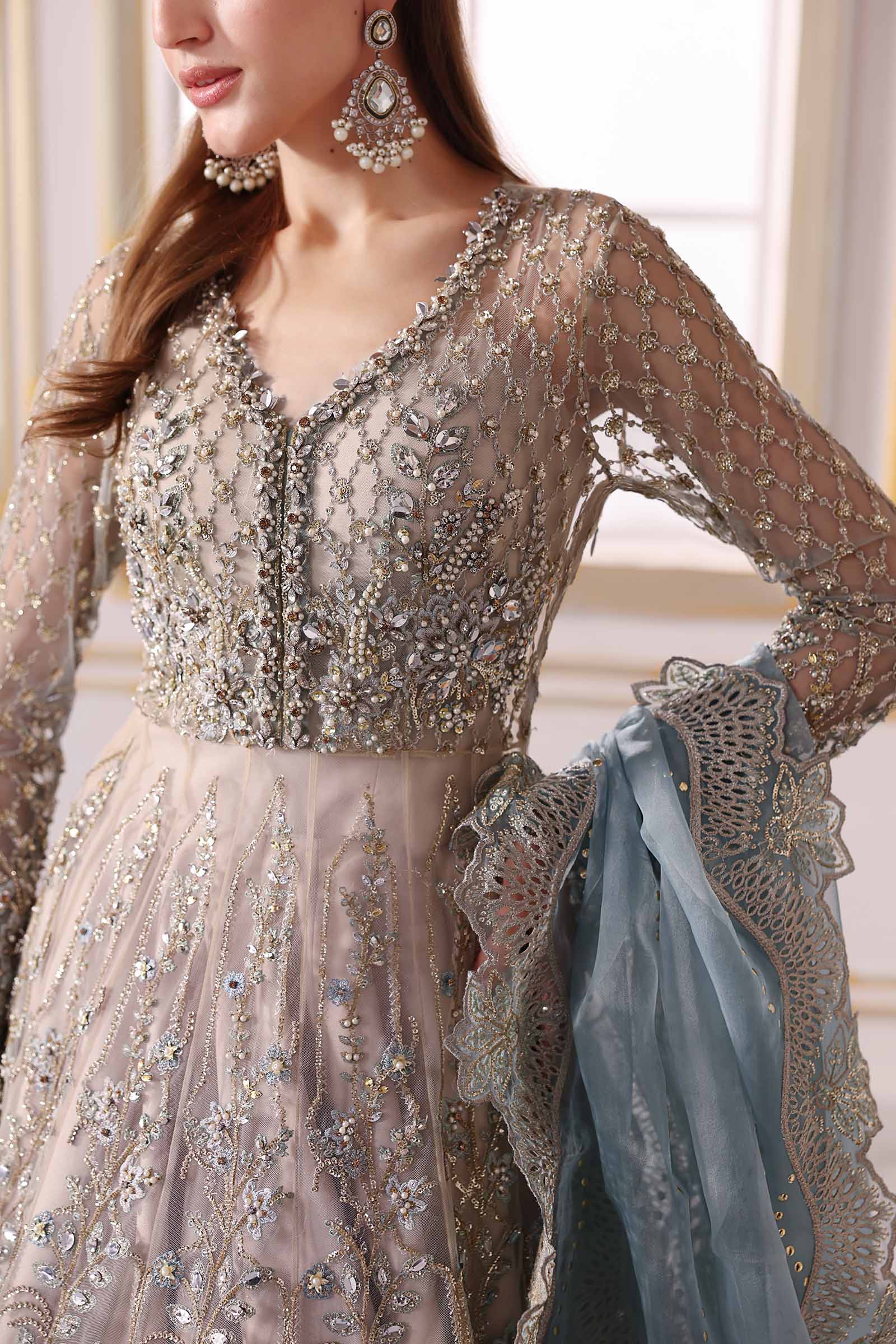 Maria B | Embroidered 2025 | BD-3002 - Official Maria B stockist in UK - Sakeena London