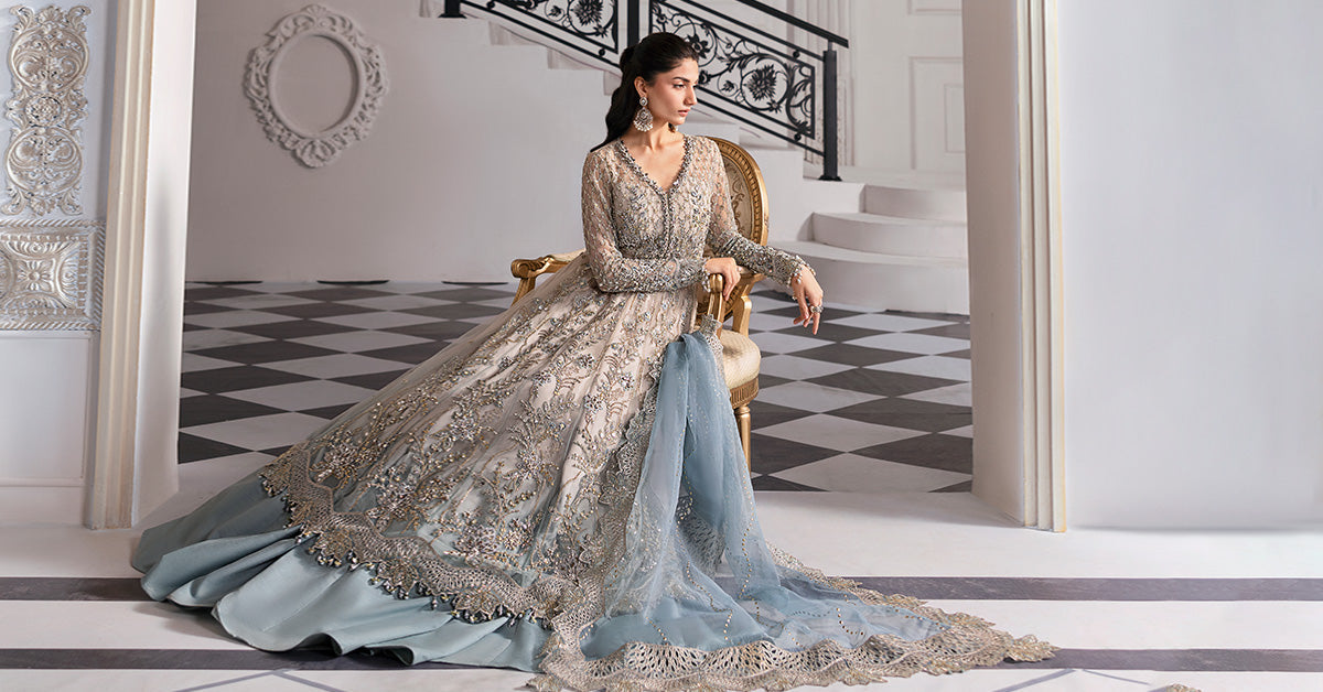 Maria B | Embroidered 2025 | BD-3002 - Official Maria B stockist in UK - Sakeena London