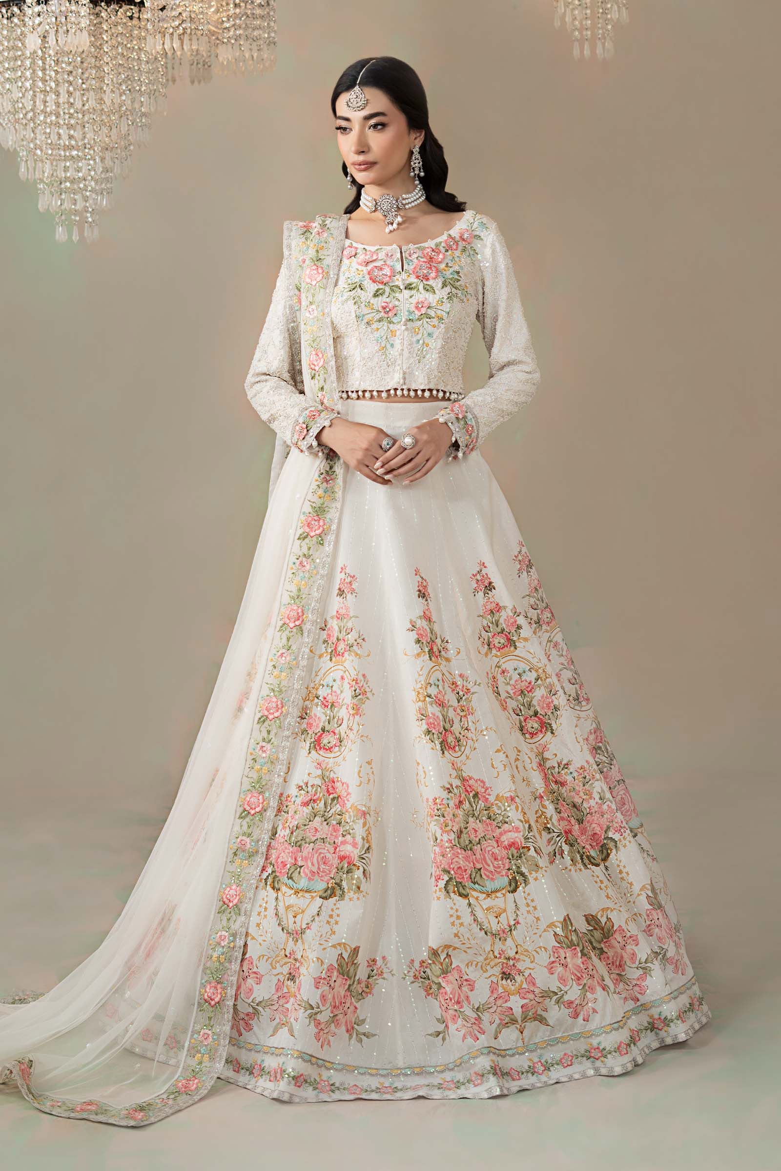 Maria B | Soiree Formals | WFS-09-02-White - Official Maria B stockist in UK - Sakeena London