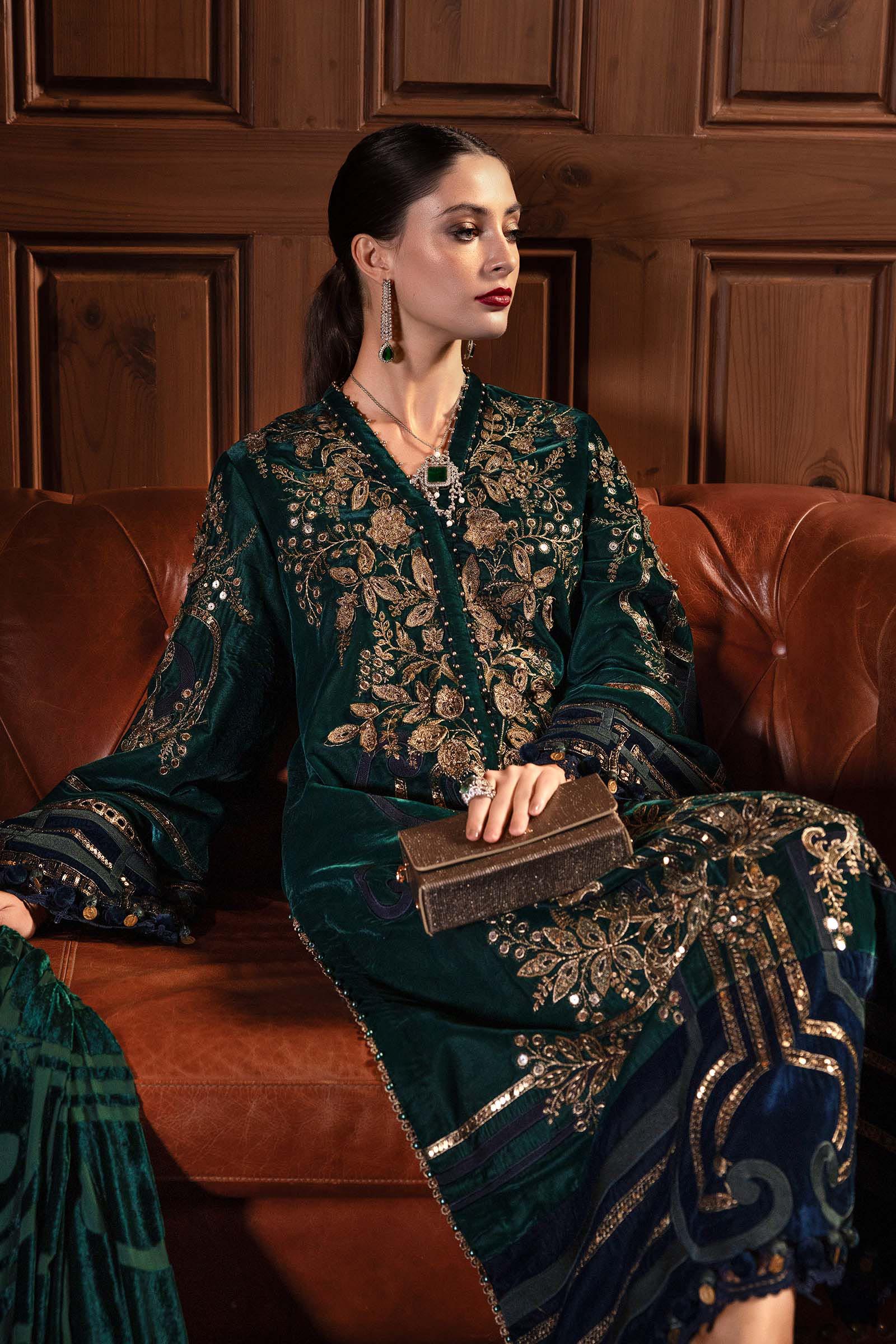Maria B | Winter Luxe 25 | WL-1302 - Official Maria B stockist in UK - Sakeena London