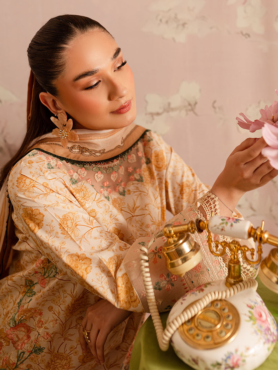 Mahnur | Leila Printkari Edit 25 | LP - 02 - Official Mahnur stockist in UK - Sakeena London