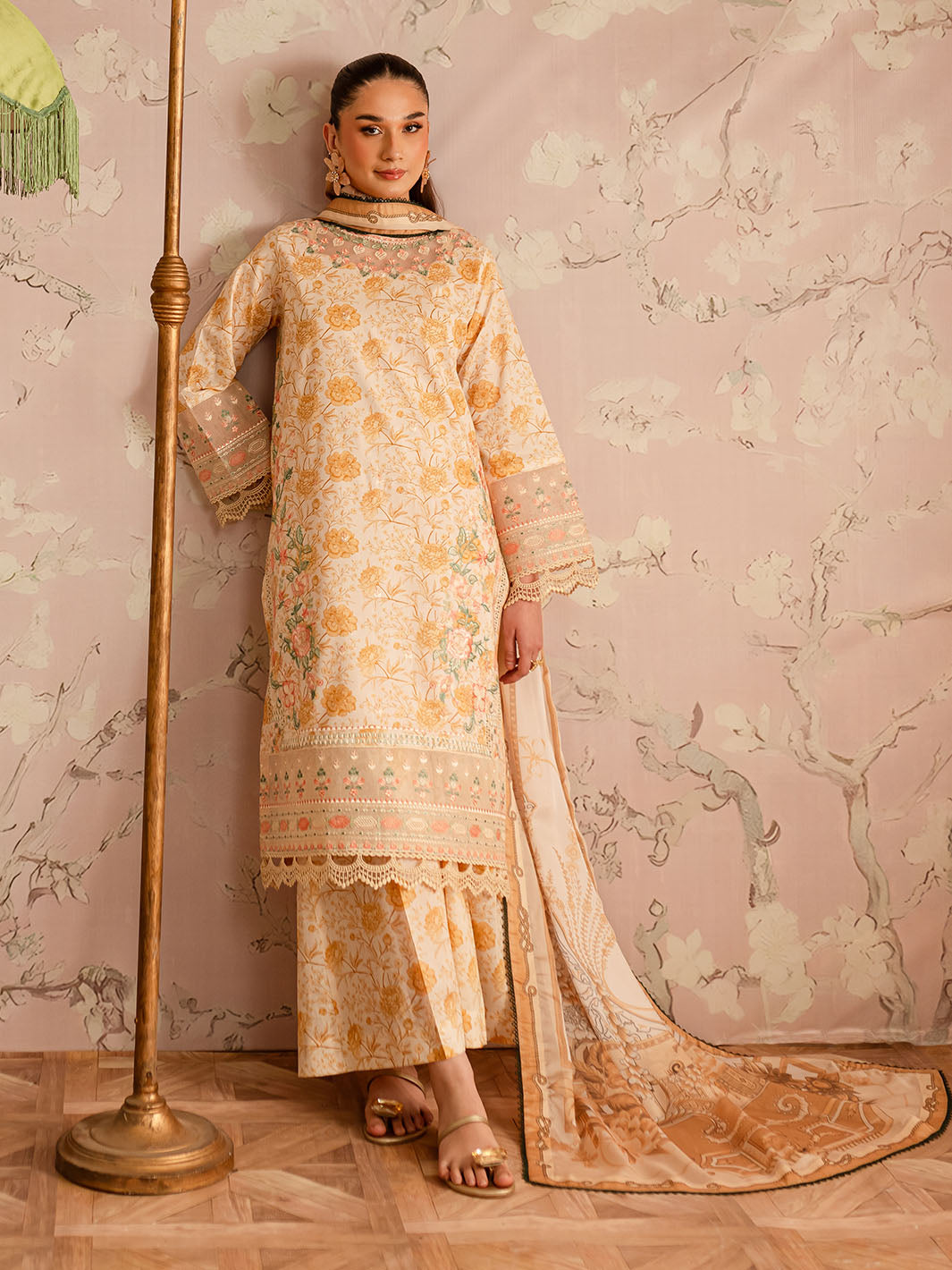Mahnur | Leila Printkari Edit 25 | LP - 02 - Official Mahnur stockist in UK - Sakeena London