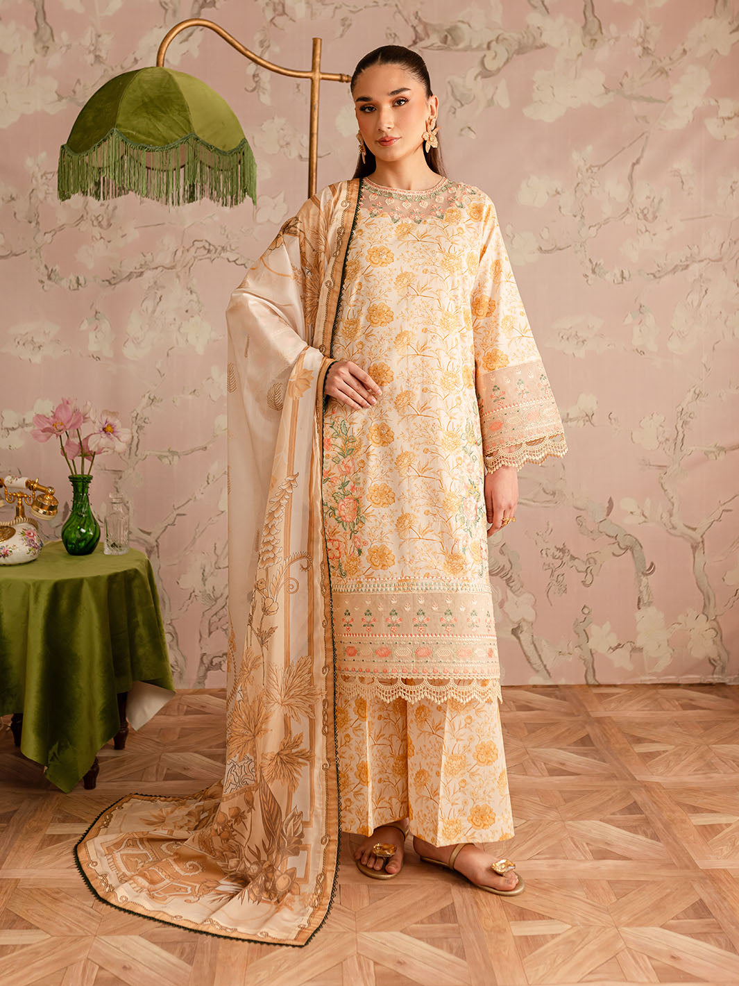 Mahnur | Leila Printkari Edit 25 | LP - 02 - Official Mahnur stockist in UK - Sakeena London