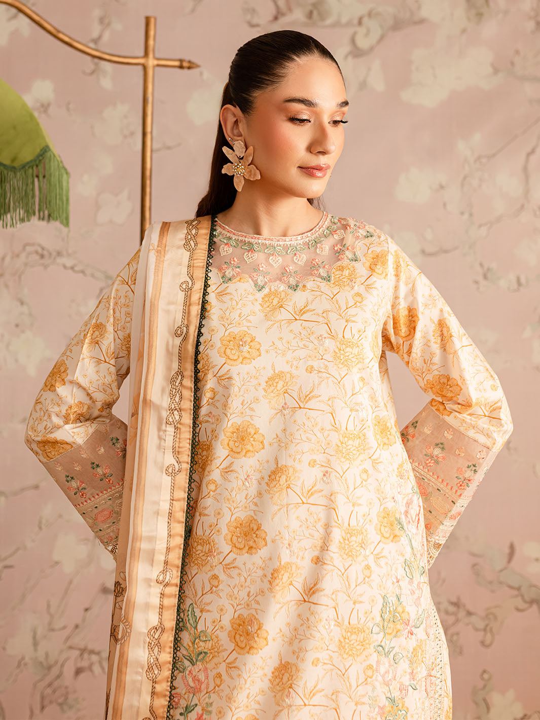 Mahnur | Leila Printkari Edit 25 | LP - 02 - Official Mahnur stockist in UK - Sakeena London