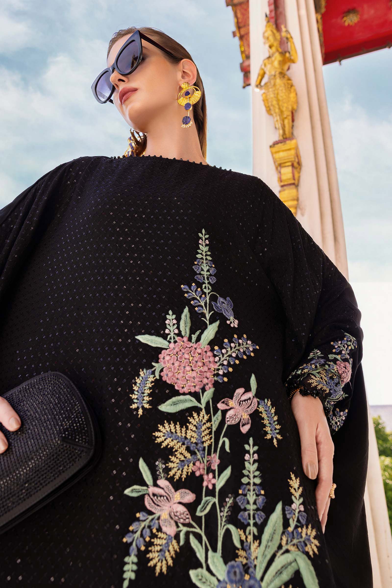 Maria B | M Prints Winter 25 | MPT-2802-B - Official Maria B stockist in UK - Sakeena London