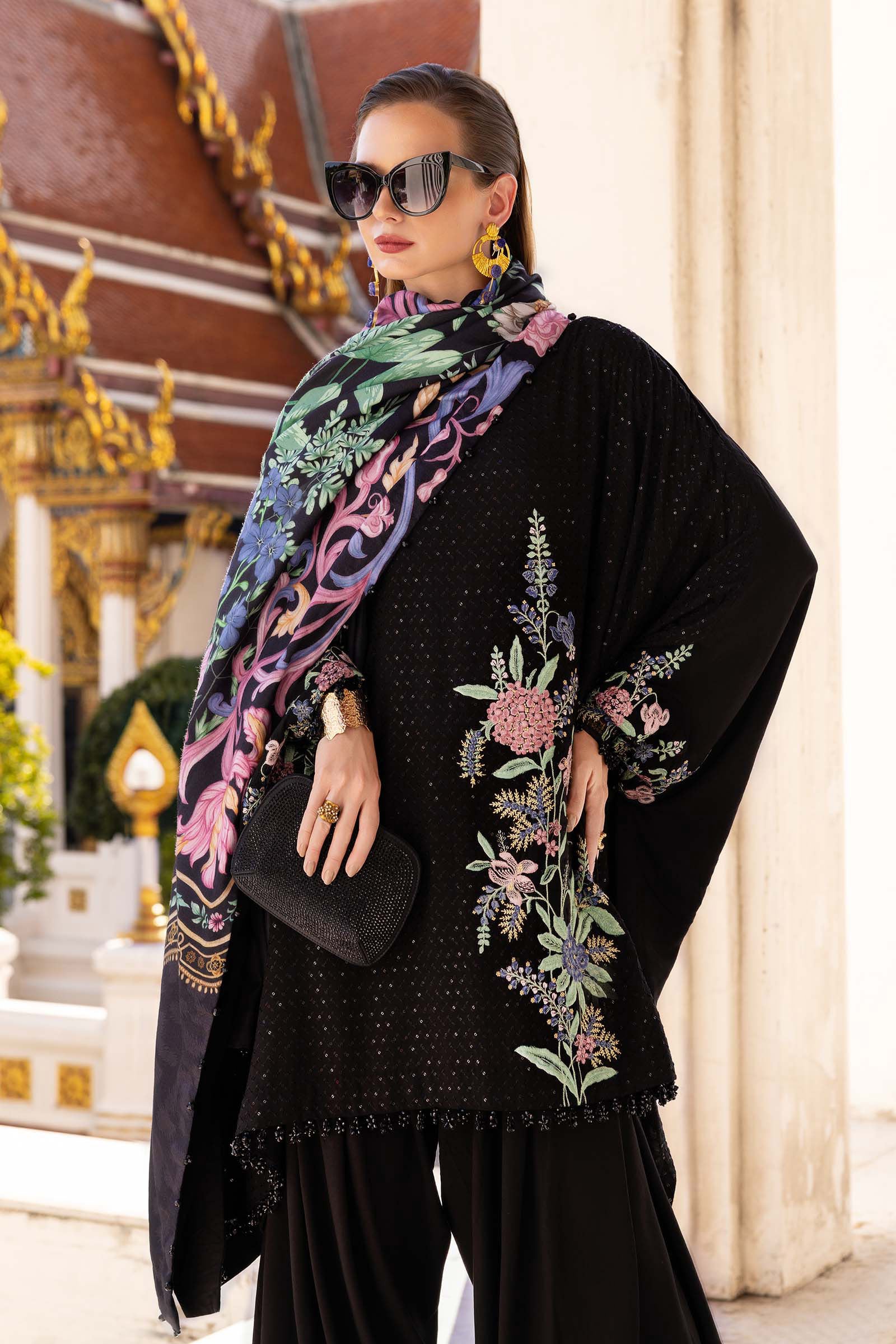 Maria B | M Prints Winter 25 | MPT-2802-B - Official Maria B stockist in UK - Sakeena London