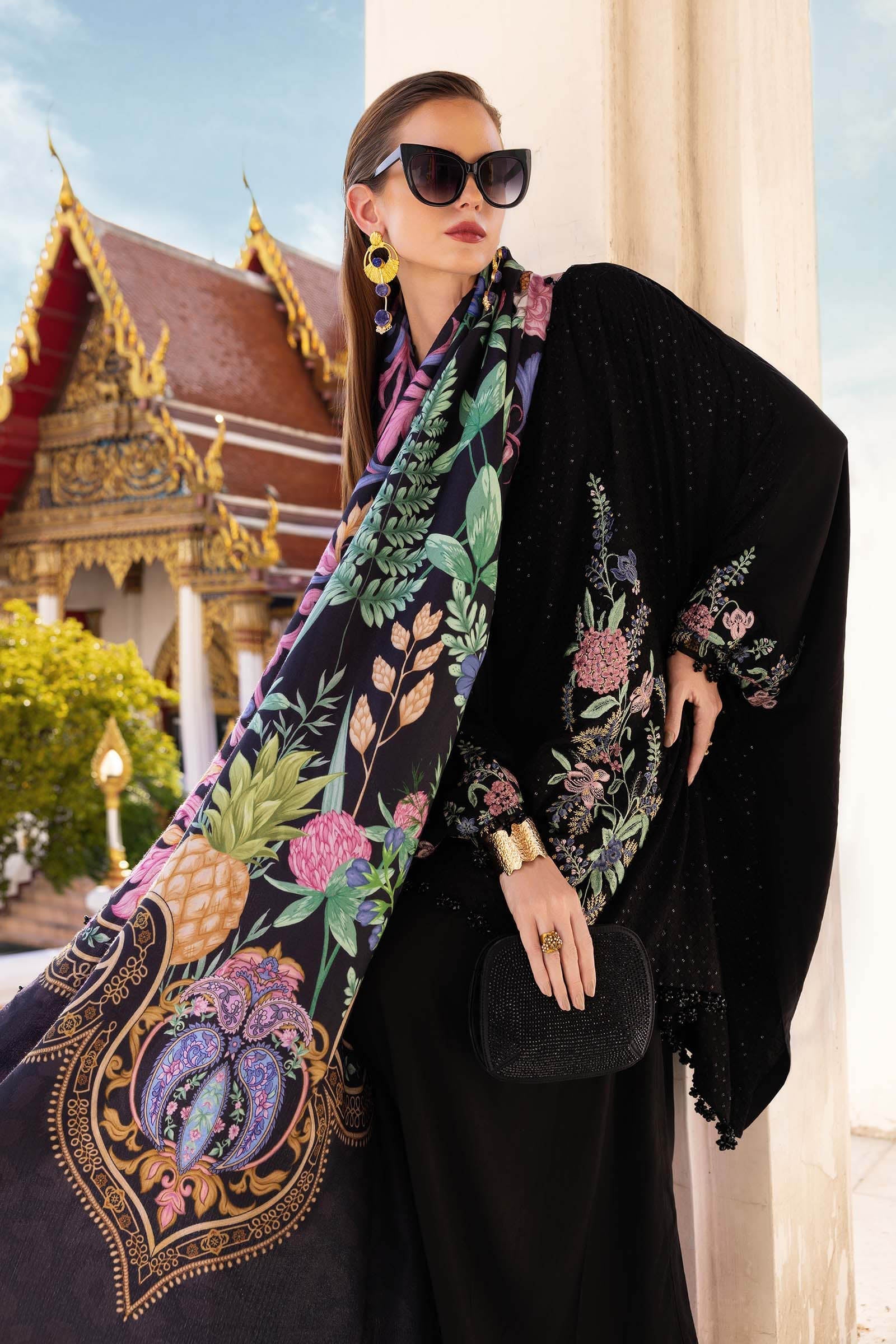 Maria B | M Prints Winter 25 | MPT-2802-B - Official Maria B stockist in UK - Sakeena London