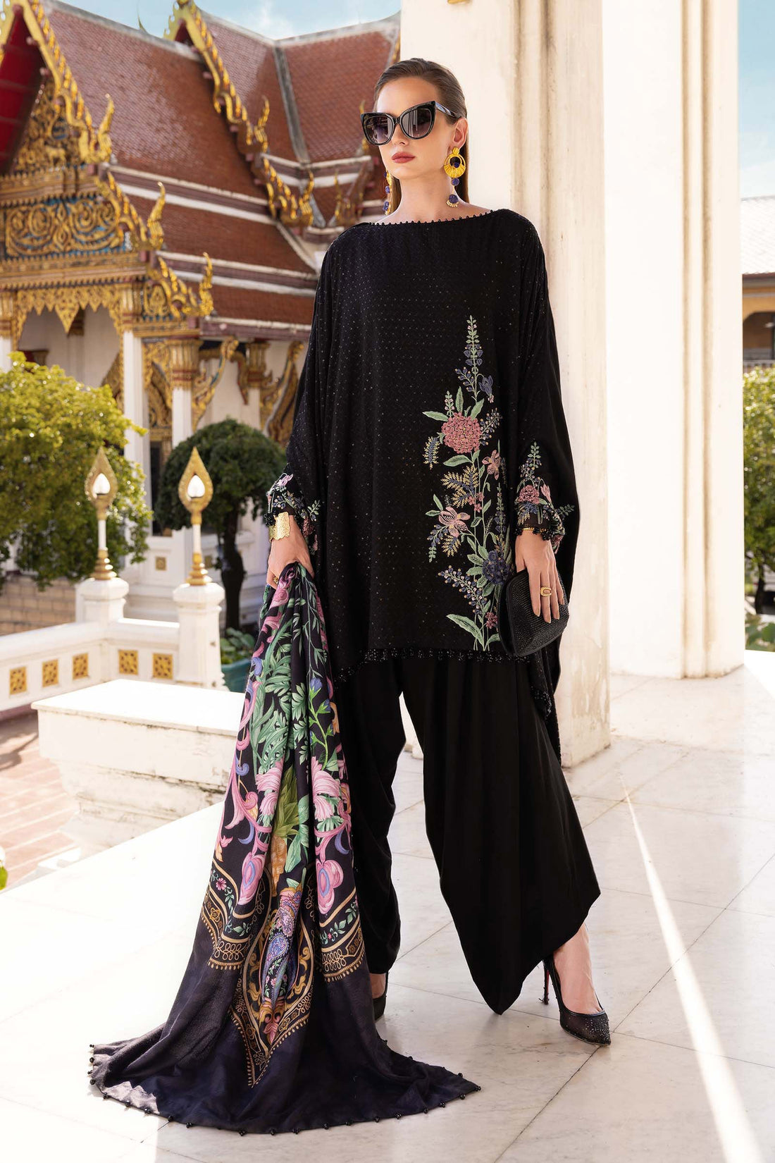 Maria B | M Prints Winter 25 | MPT-2802-B - Official Maria B stockist in UK - Sakeena London