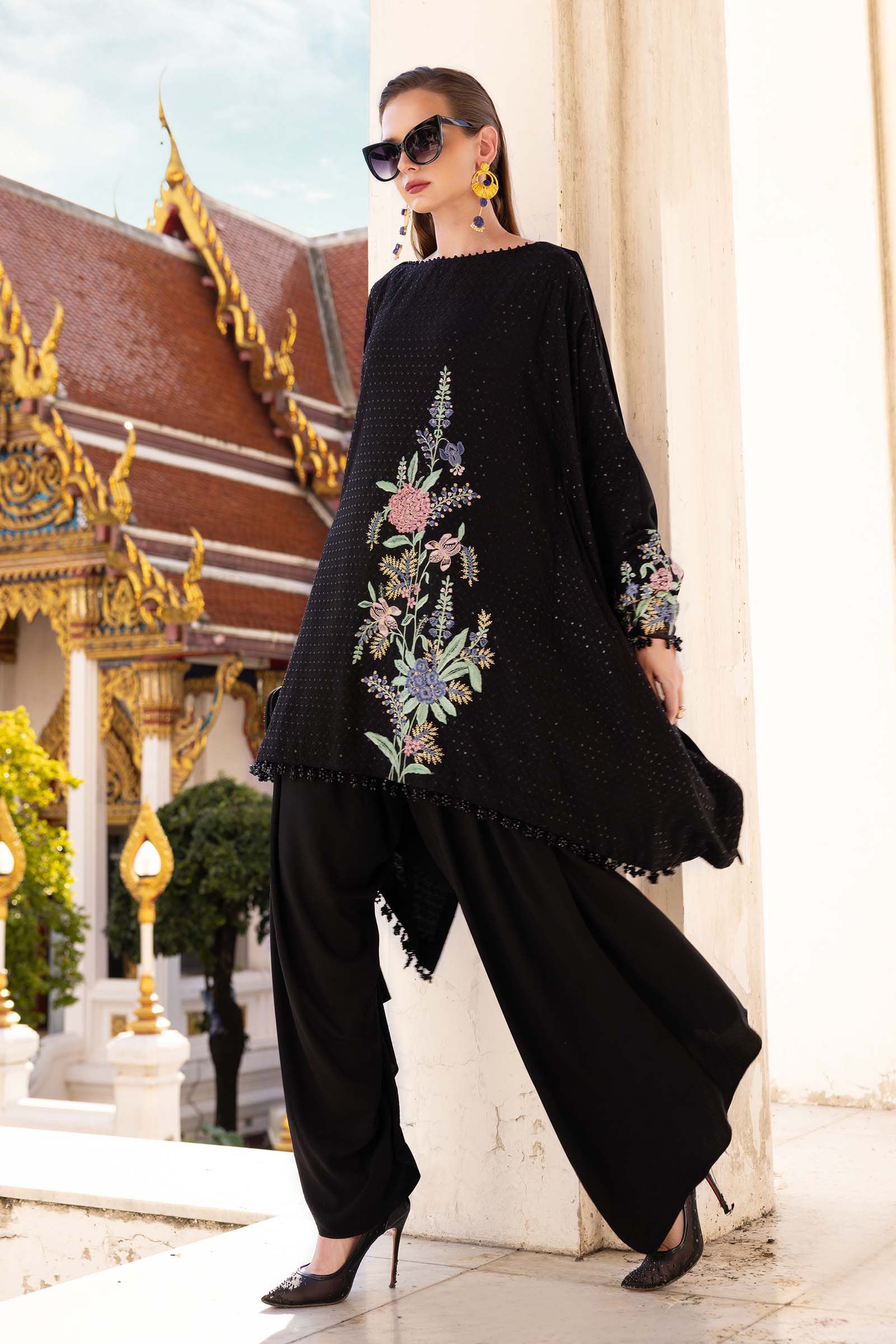 Maria B | M Prints Winter 25 | MPT-2802-B - Official Maria B stockist in UK - Sakeena London