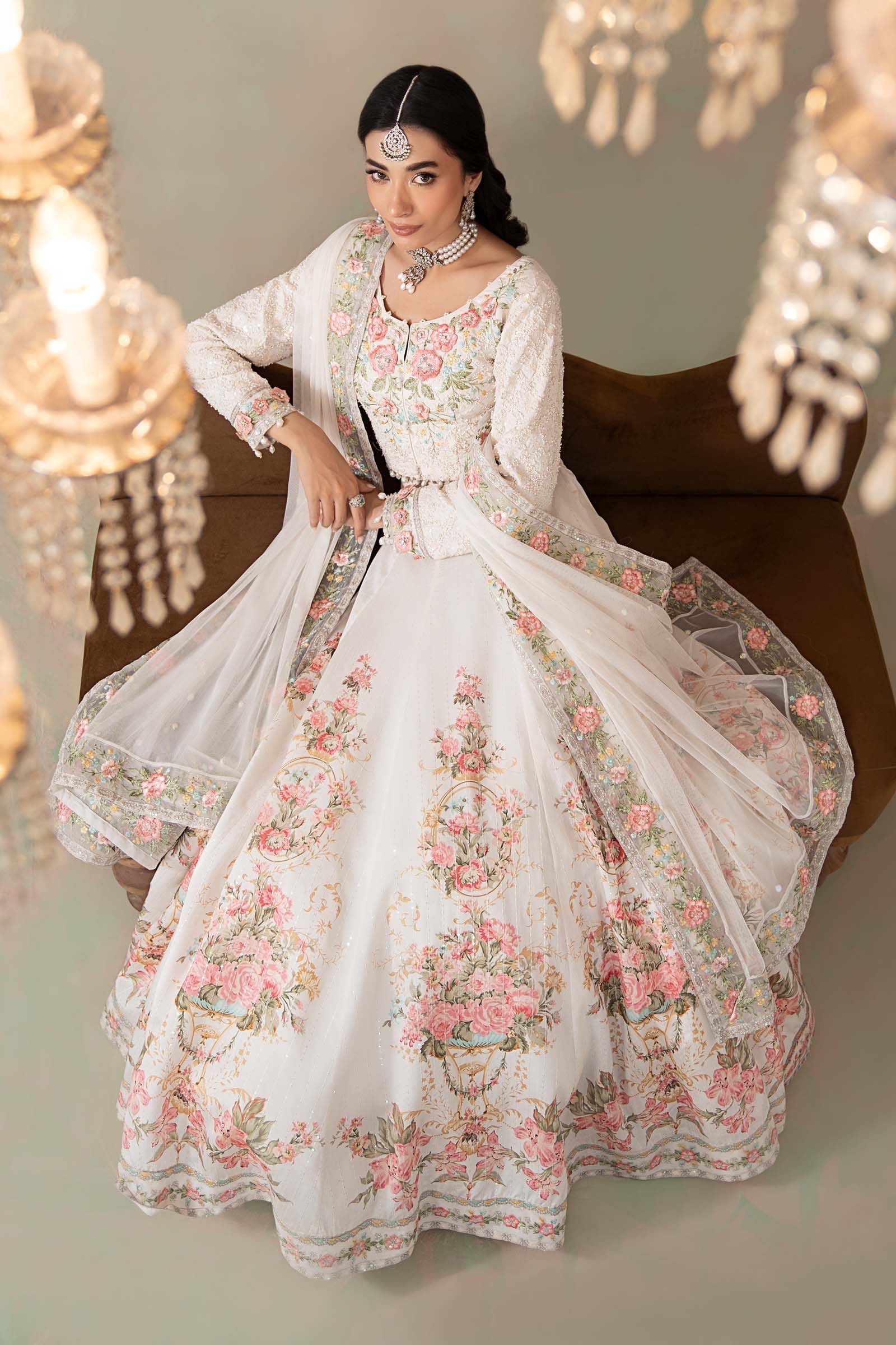 Maria B | Soiree Formals | WFS-09-02-White - Official Maria B stockist in UK - Sakeena London