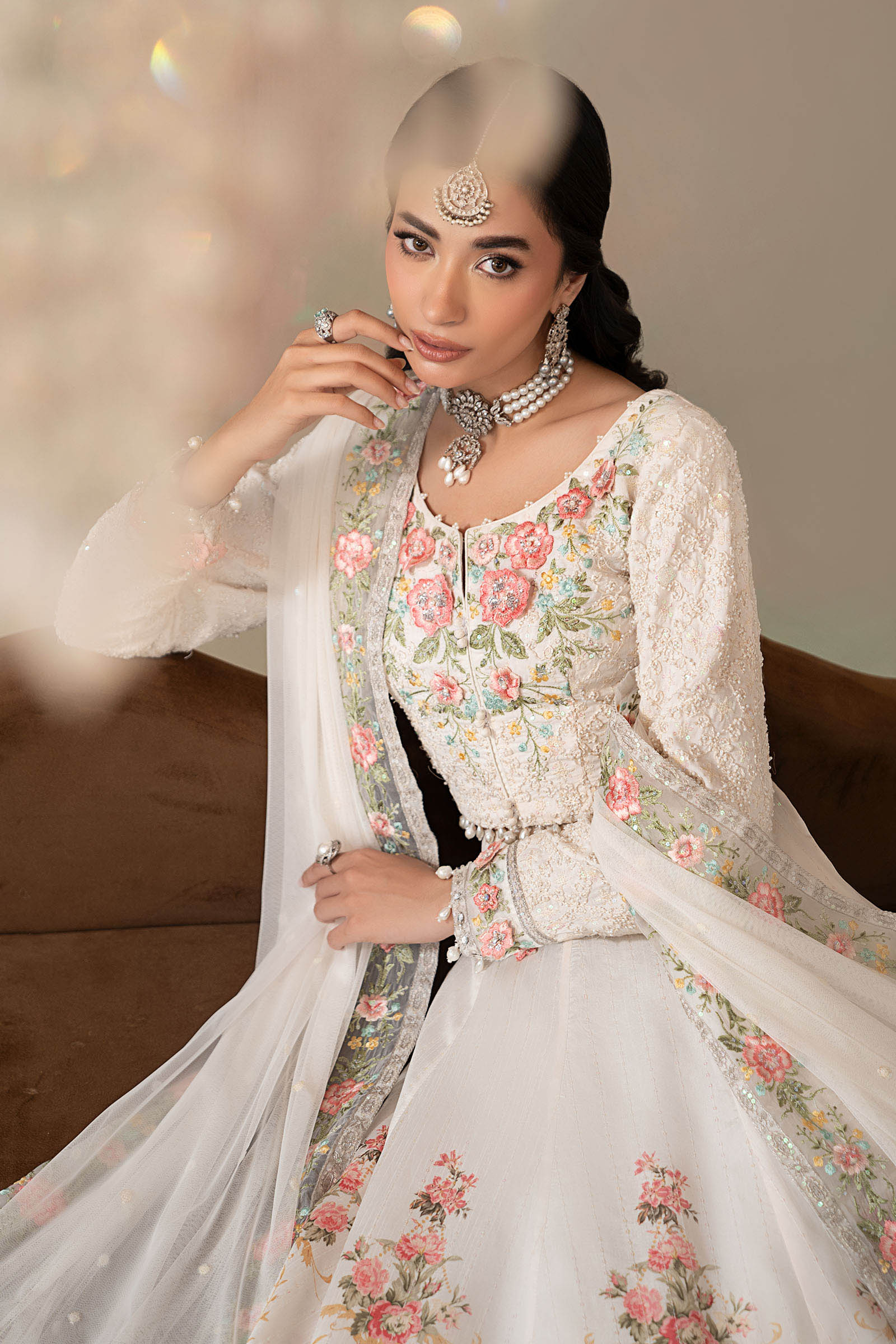 Maria B | Soiree Formals | WFS-09-02-White - Official Maria B stockist in UK - Sakeena London