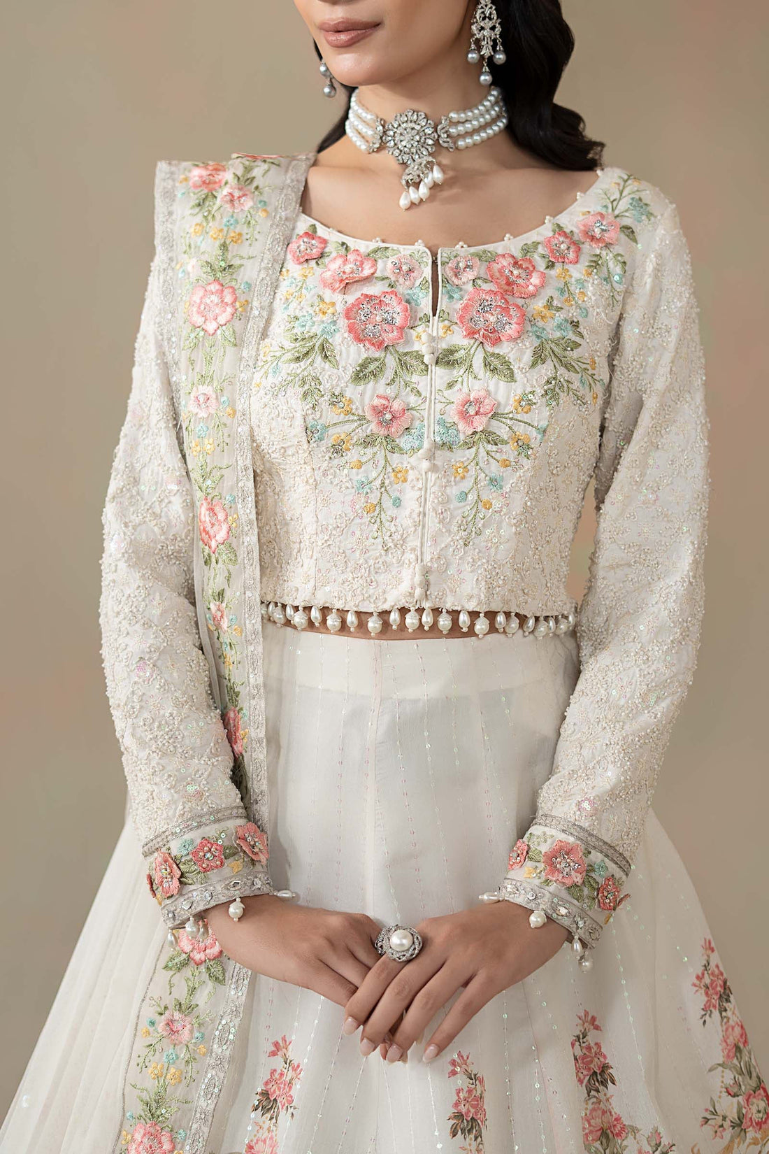 Maria B | Soiree Formals | WFS-09-02-White - Official Maria B stockist in UK - Sakeena London