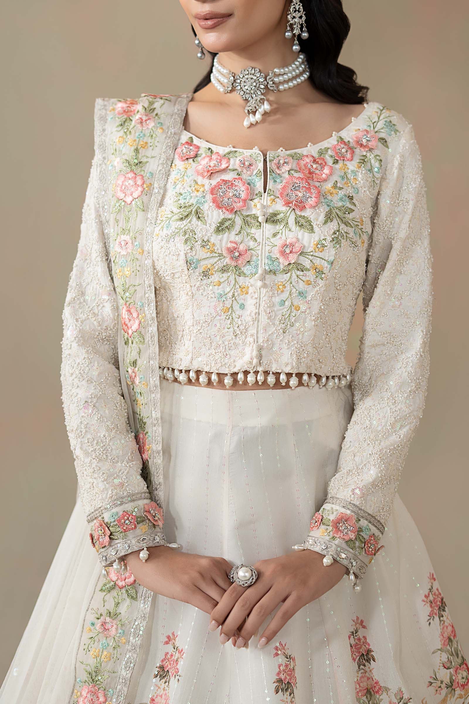 Maria B | Soiree Formals | WFS-09-02-White - Official Maria B stockist in UK - Sakeena London