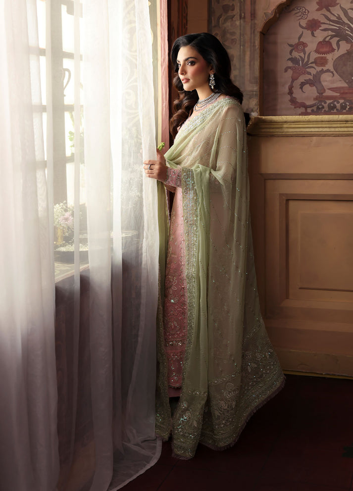 Gulaal | I Evayna Embroidered Chiffon | Layana - Official Gulaal stockist in UK - Sakeena London