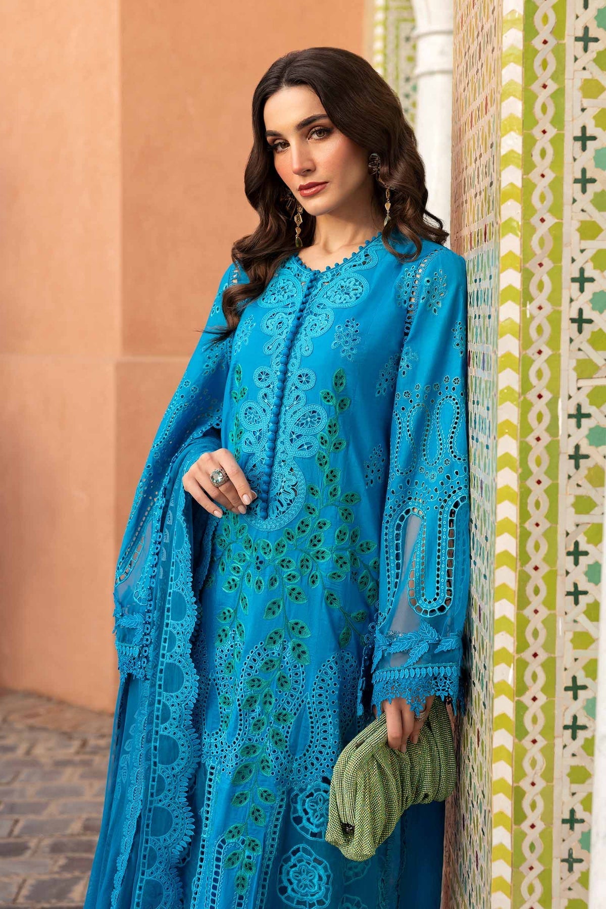 Maria B | Luxury Lawn 25 | D-2503-B - Official Maria B stockist in UK - Sakeena London