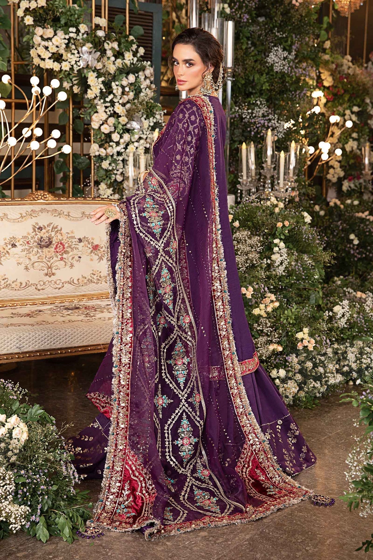 Maria B | Embroidered Formals 24 | Organza Suit | BD-2903 - Official Maria B stockist in UK - Sakeena London