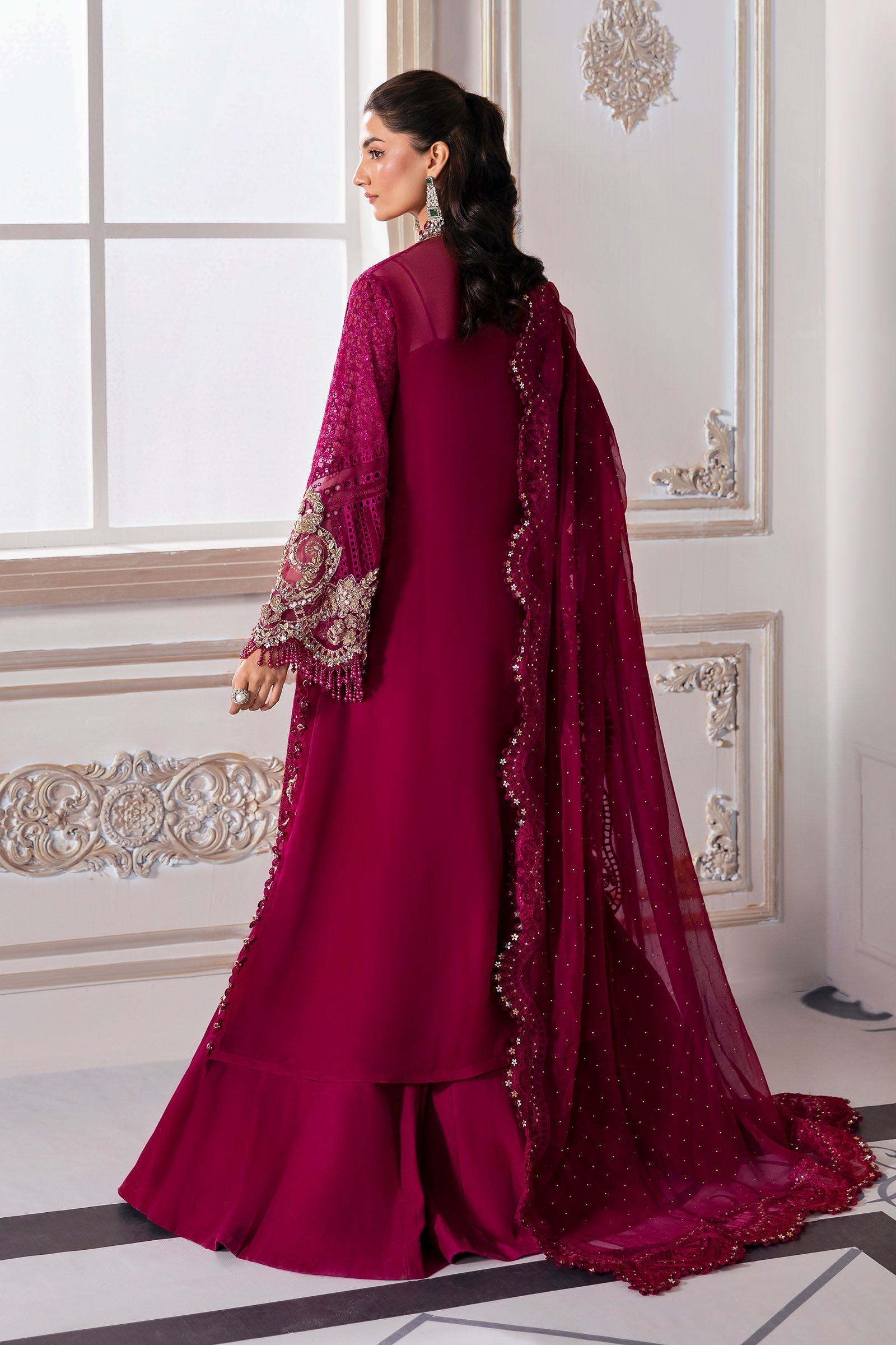 Maria B | Embroidered 2025 | BD-3003 - Official Maria B stockist in UK - Sakeena London