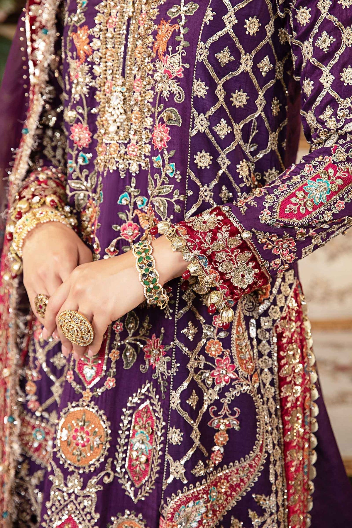 Maria B | Embroidered Formals 24 | Organza Suit | BD-2903 - Official Maria B stockist in UK - Sakeena London