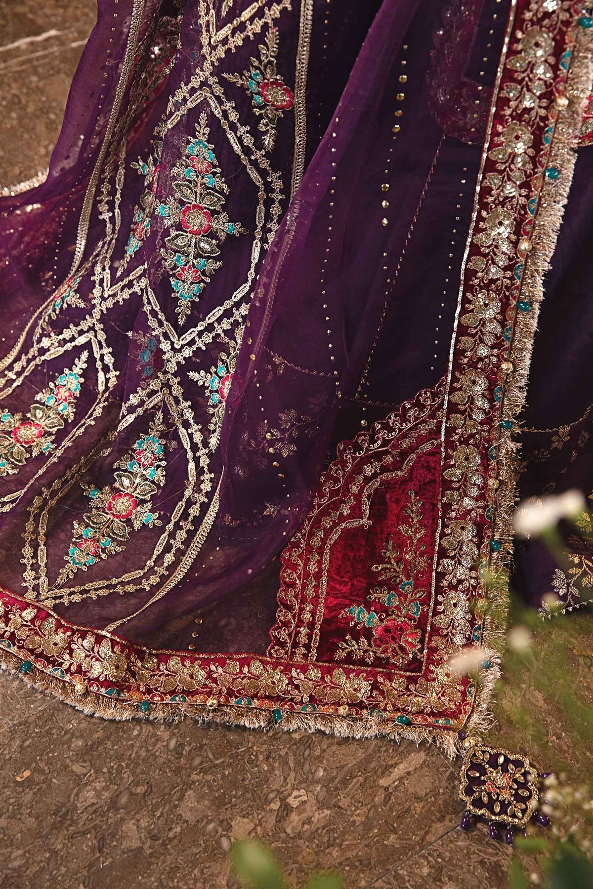 Maria B | Embroidered Formals 24 | Organza Suit | BD-2903 - Official Maria B stockist in UK - Sakeena London