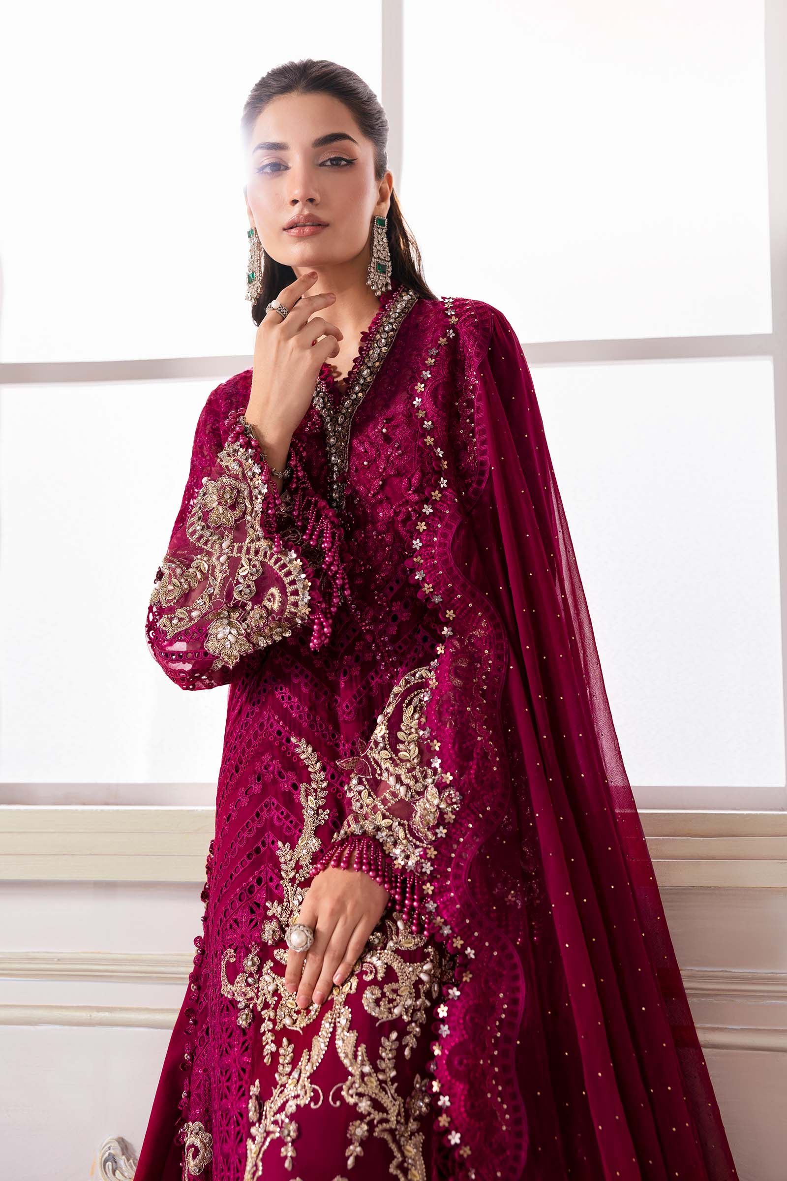 Maria B | Embroidered 2025 | BD-3003 - Official Maria B stockist in UK - Sakeena London