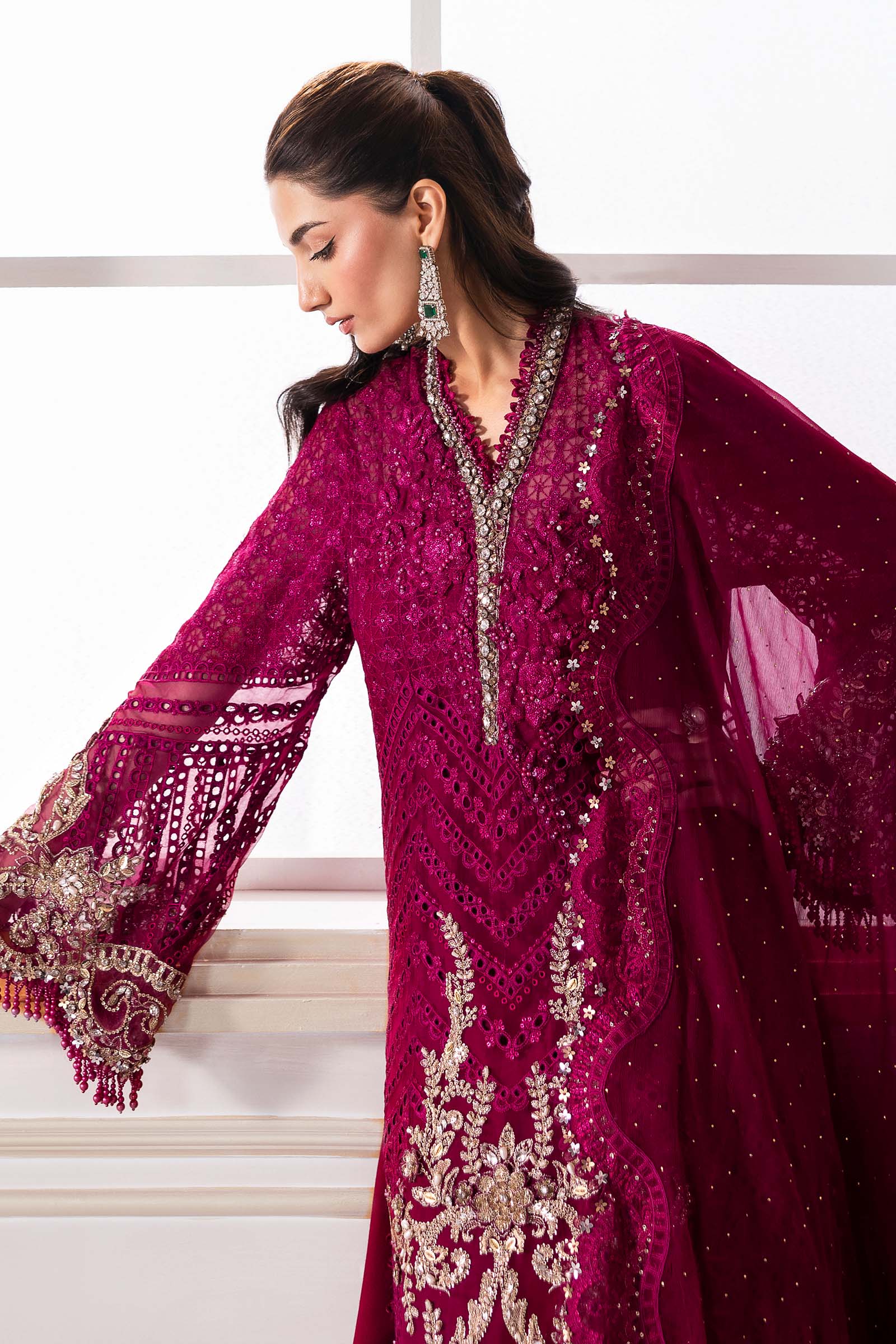 Maria B | Embroidered 2025 | BD-3003 - Official Maria B stockist in UK - Sakeena London