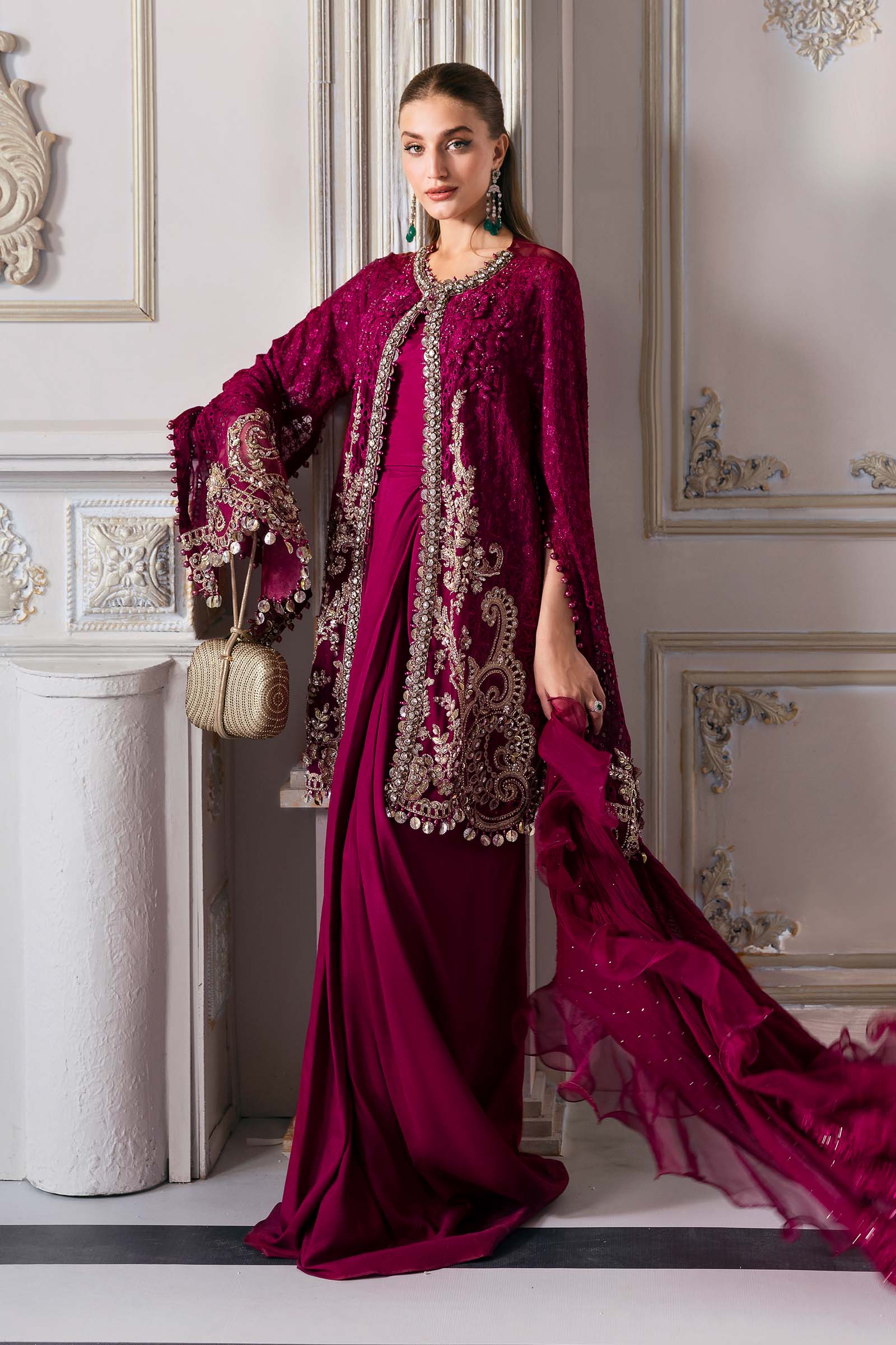 Maria B | Embroidered 2025 | BD-3003 - Official Maria B stockist in UK - Sakeena London