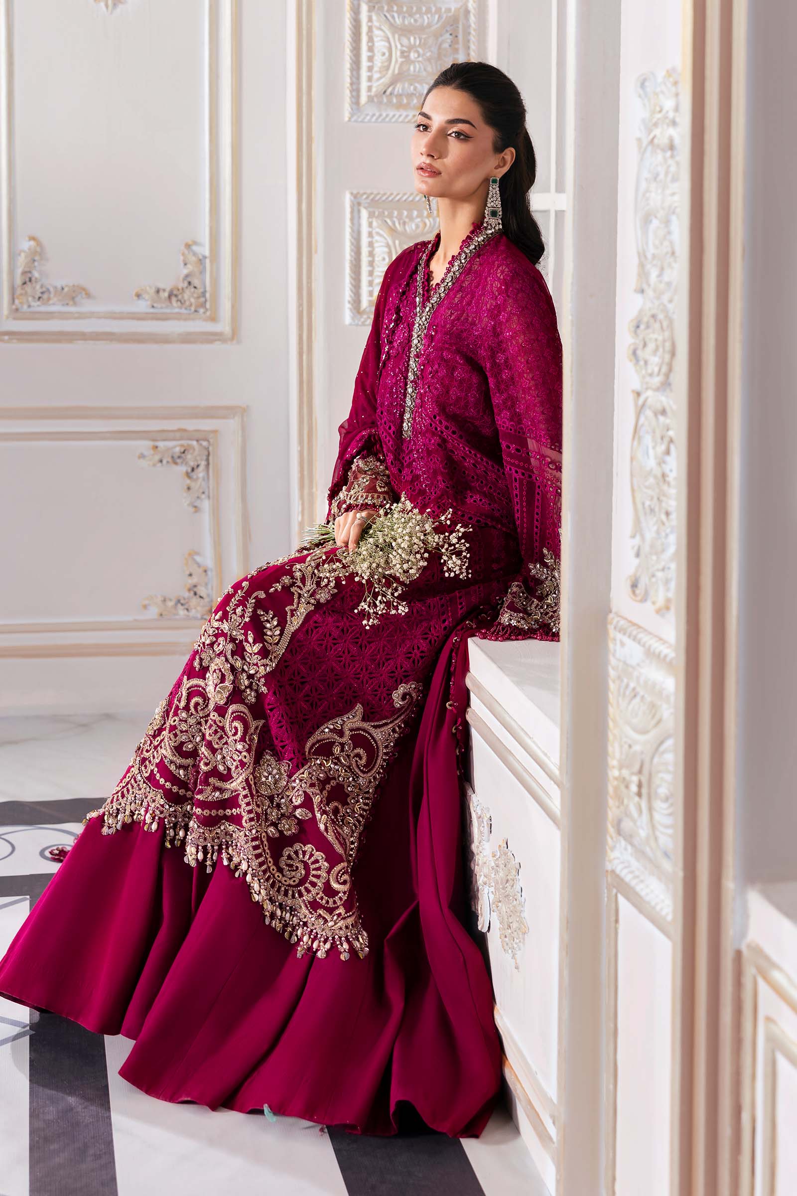 Maria B | Embroidered 2025 | BD-3003 - Official Maria B stockist in UK - Sakeena London