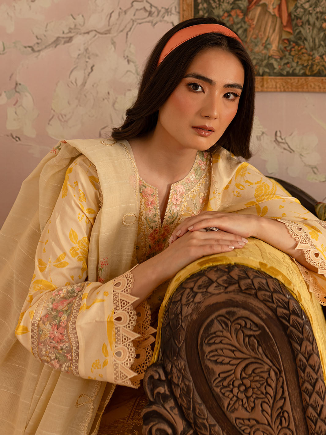 Mahnur | Leila Printkari Edit 25 | LP - 03 - Official Mahnur stockist in UK - Sakeena London
