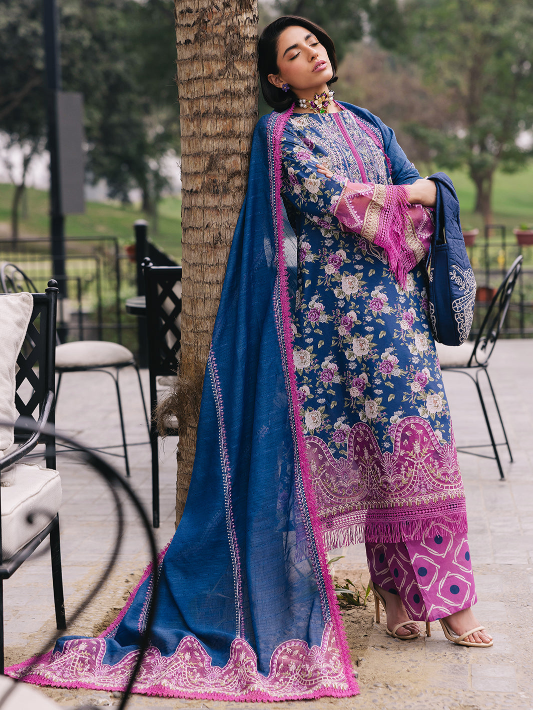Mahnur | Broadway Luxury Lawn 25 | Ires - Official Mahnur stockist in UK - Sakeena London