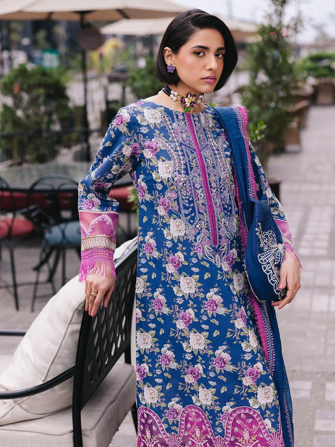 Mahnur | Broadway Luxury Lawn 25 | Ires - Official Mahnur stockist in UK - Sakeena London