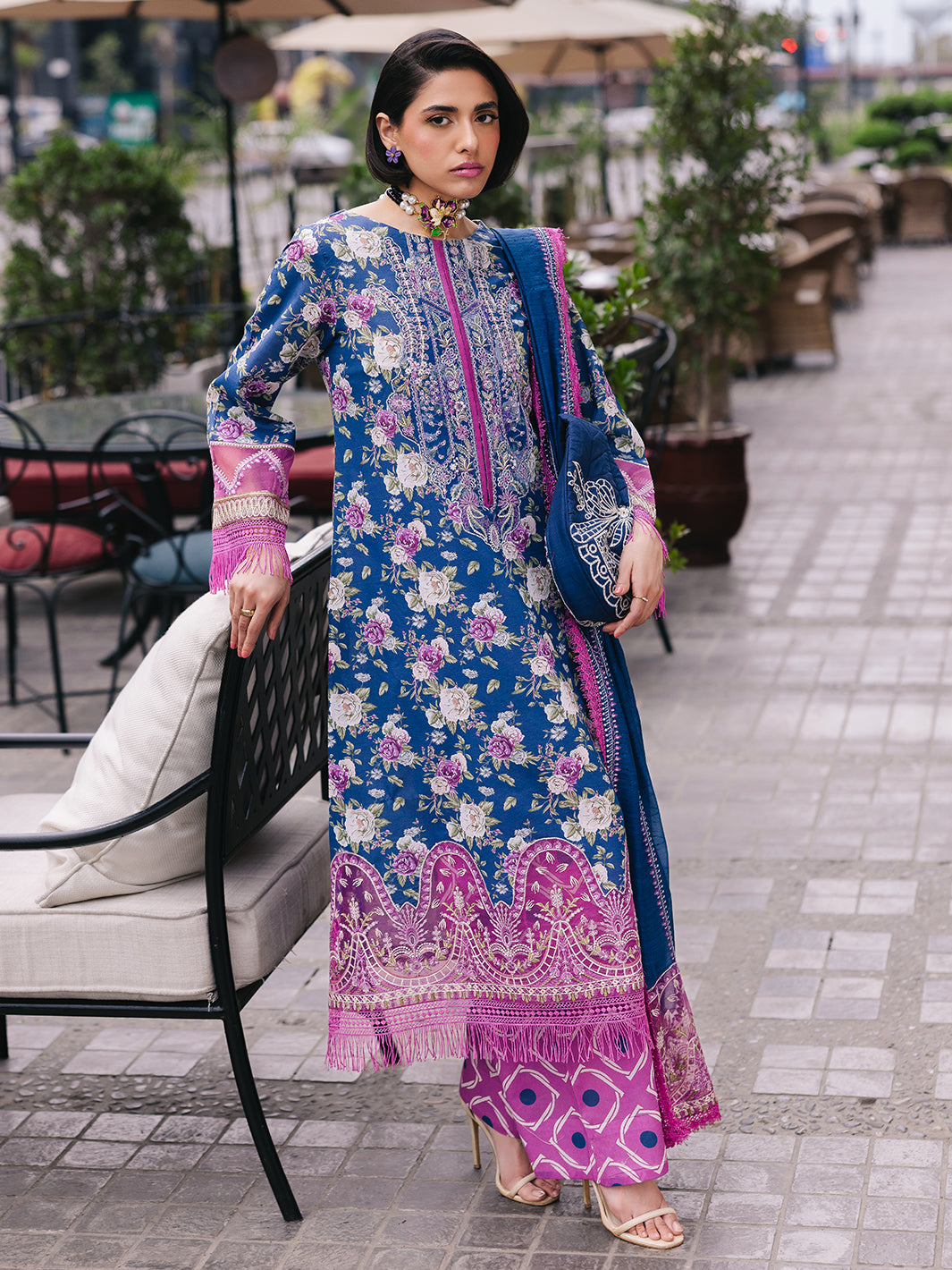 Mahnur | Broadway Luxury Lawn 25 | Ires - Official Mahnur stockist in UK - Sakeena London