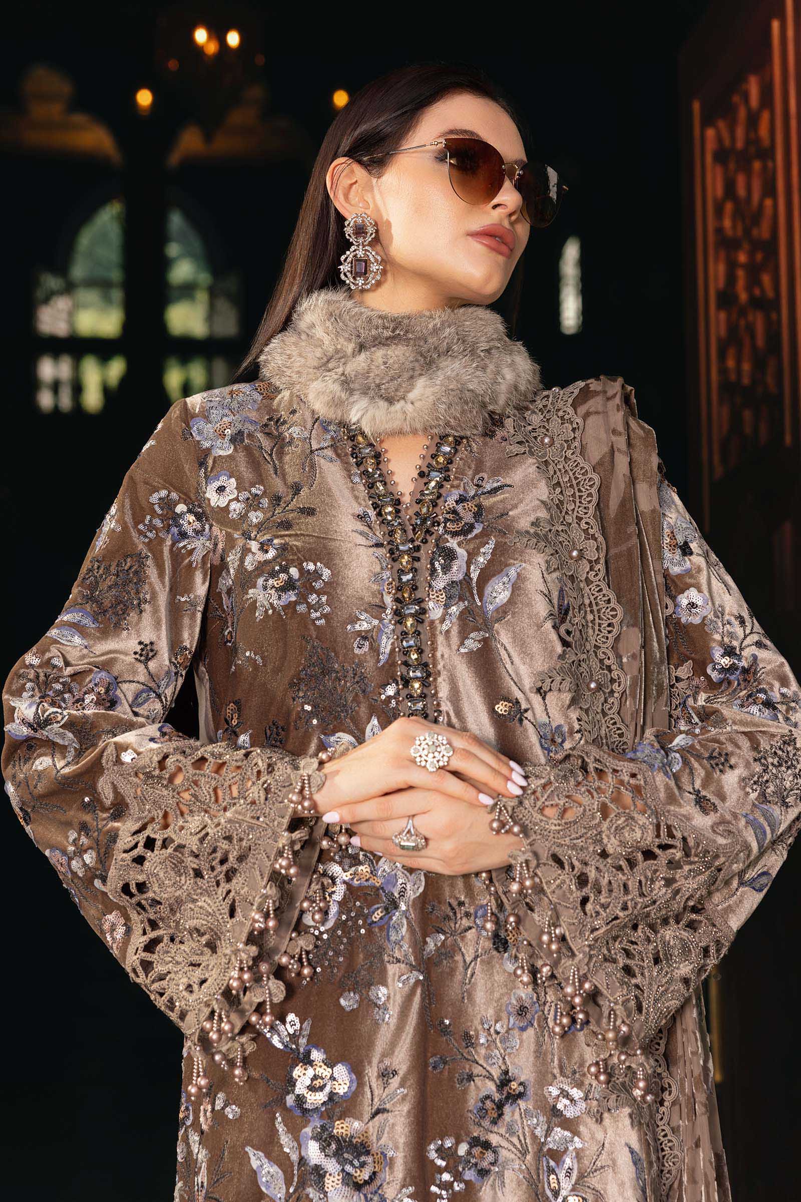 Maria B | Winter Luxe 25 | WL-1303 - Official Maria B stockist in UK - Sakeena London