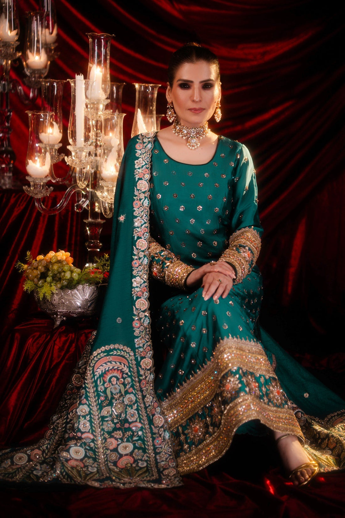 Sable Vogue | Laal Bagh Bridal Collection |SLB-1555