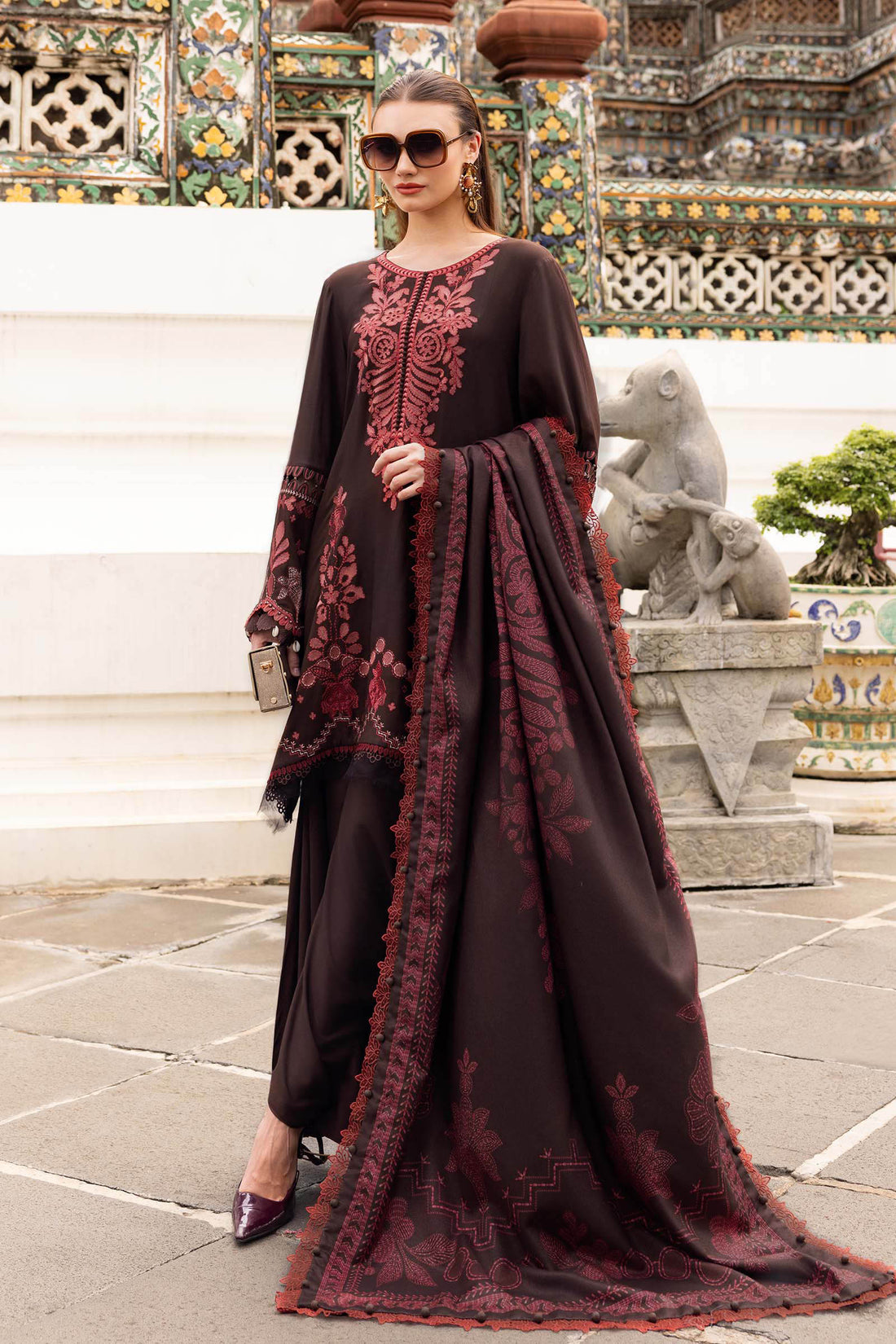 Maria B | M Prints Winter 25 | MPT-2804-A - Official Maria B stockist in UK - Sakeena London