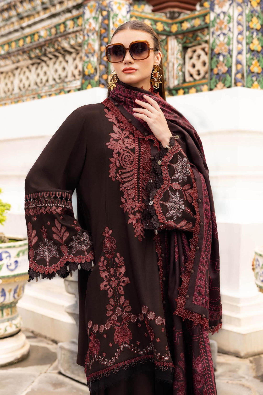 Maria B | M Prints Winter 25 | MPT-2804-A - Official Maria B stockist in UK - Sakeena London