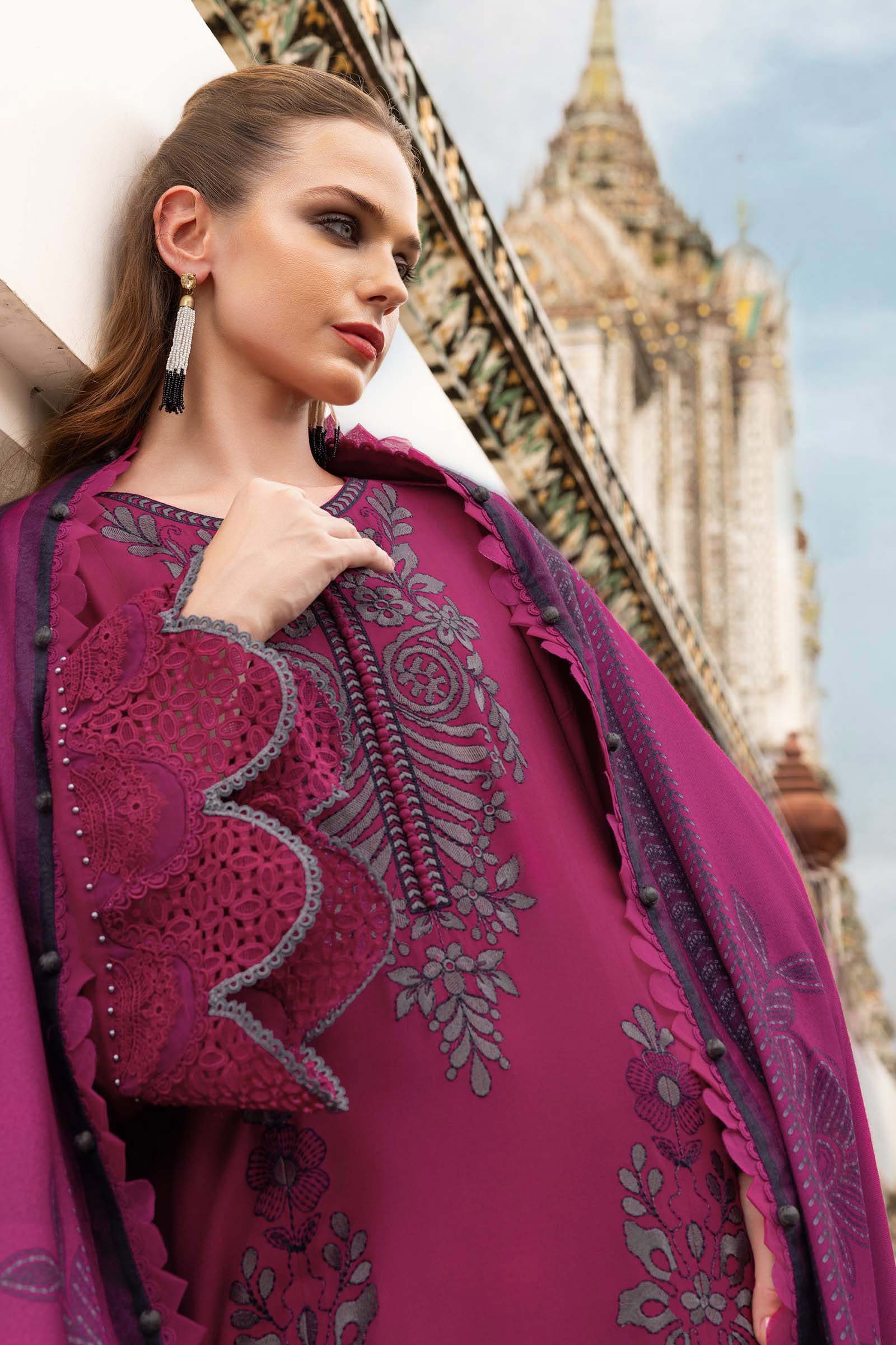 Maria B | M Prints Winter 25 | MPT-2804-B - Official Maria B stockist in UK - Sakeena London