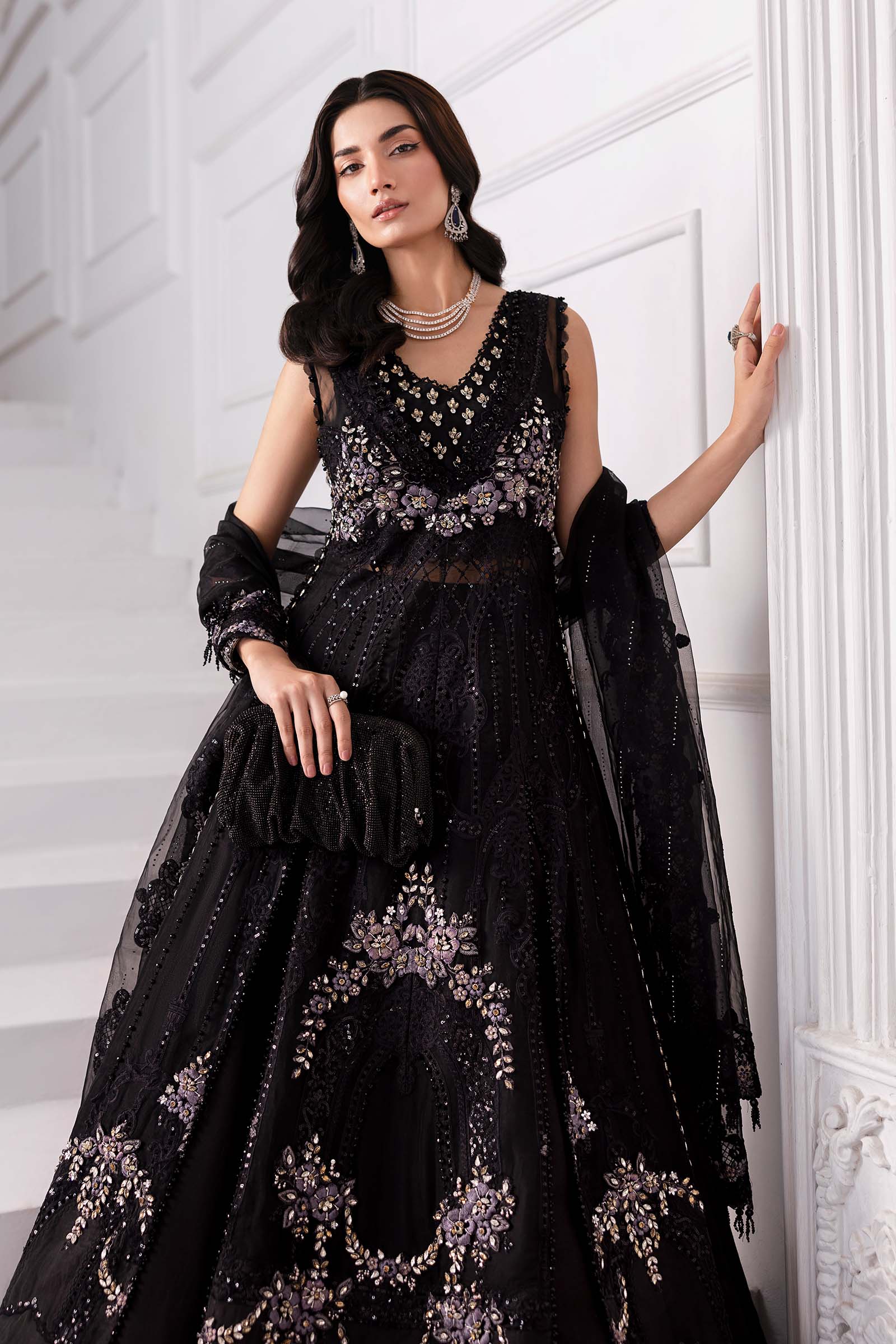 Maria B | Embroidered 2025 | BD-3004 - Official Maria B stockist in UK - Sakeena London
